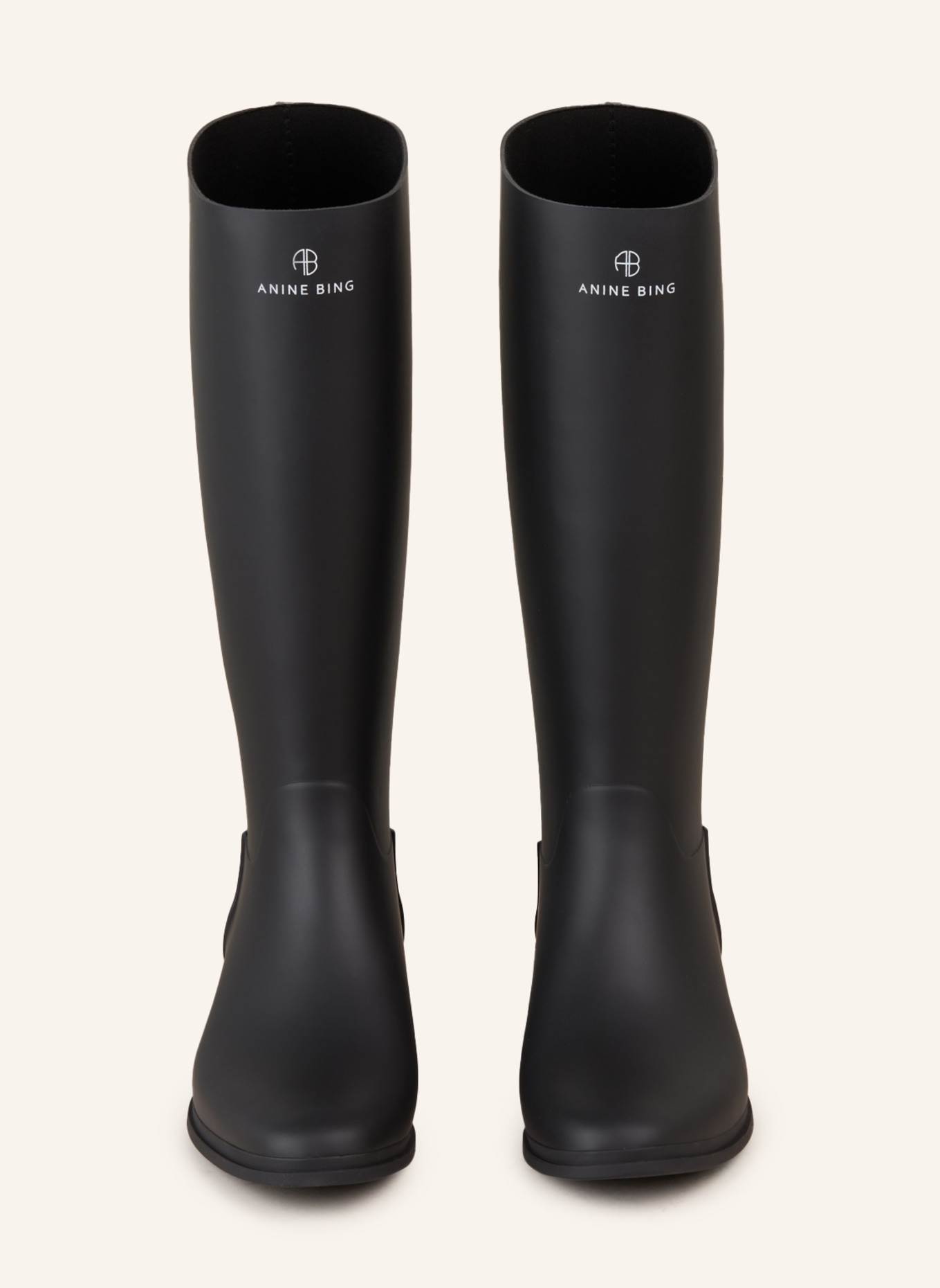 ANINE BING Rain boots PURCHASE ON ACCOUNT, Color: BLACK (Image 3)