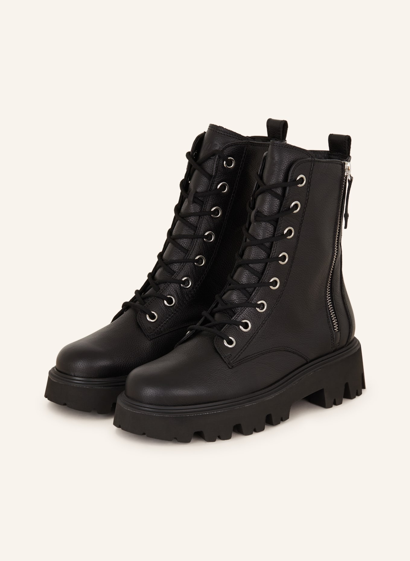 paul green Lace-up boots, Color: BLACK (Image 1)