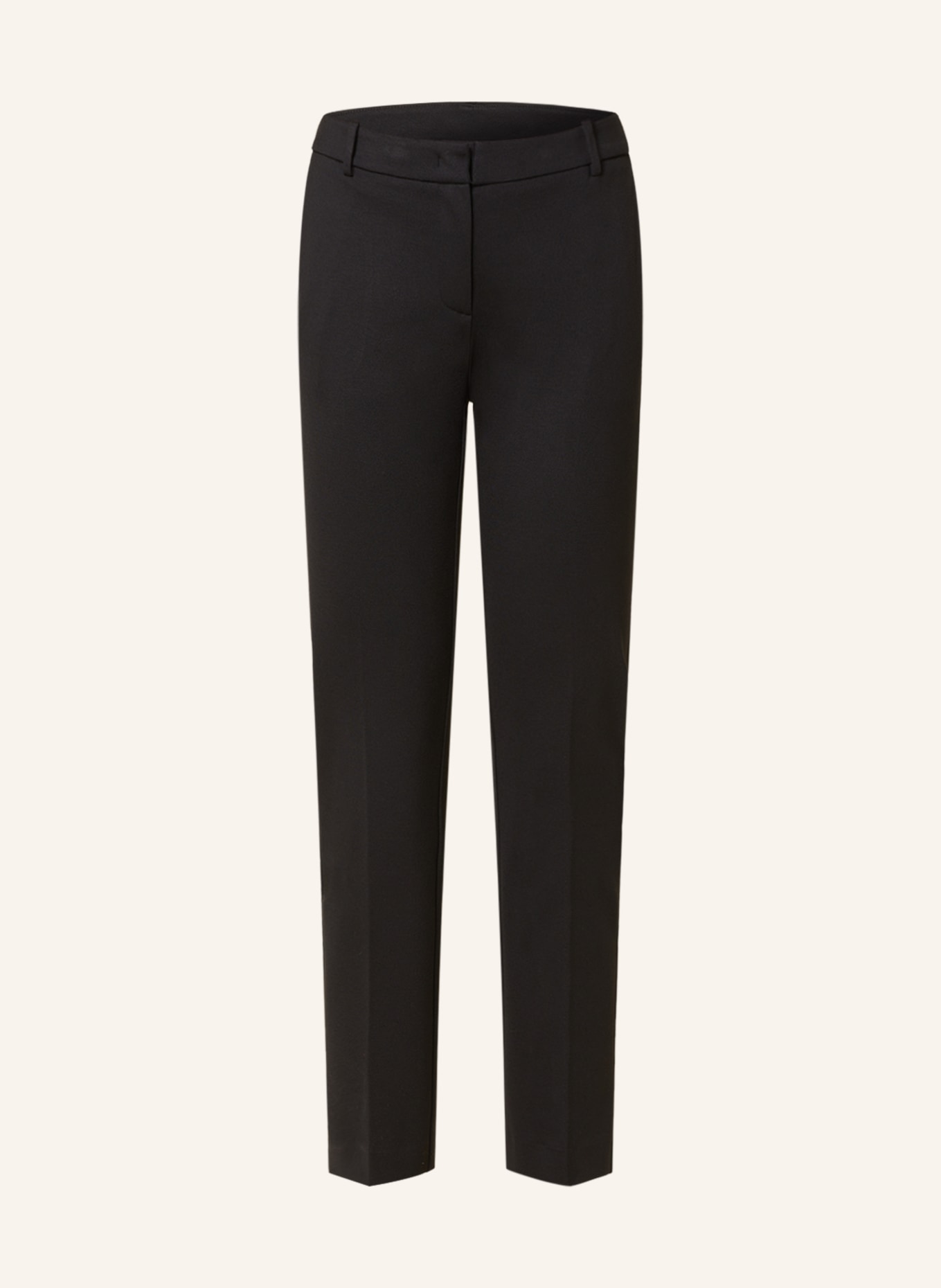 Kiltie Jersey pants, Color: BLACK (Image 1)