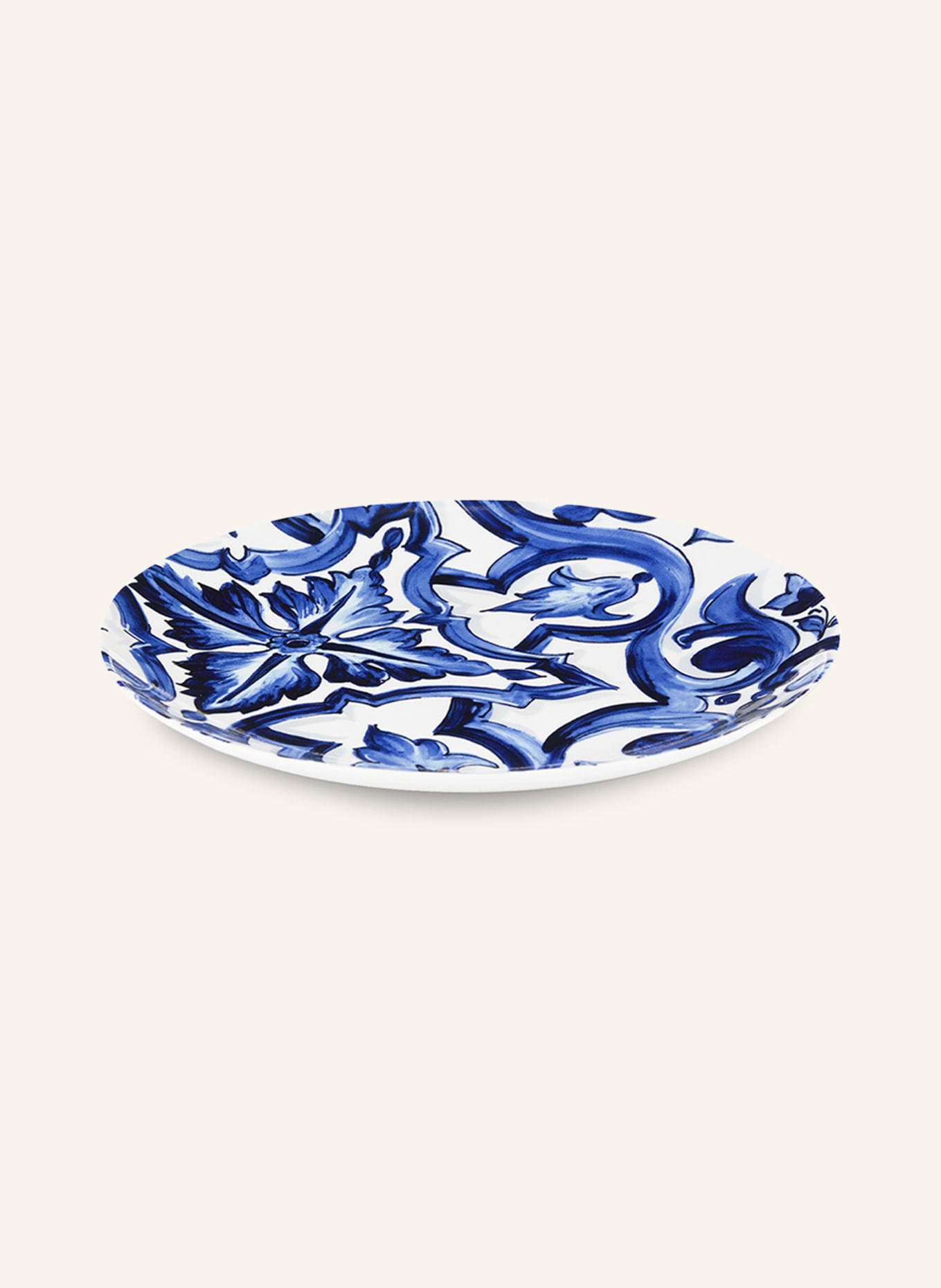 DOLCE & GABBANA CASA Set of 2 dinner plates, Color: WHITE/ BLUE (Image 3)