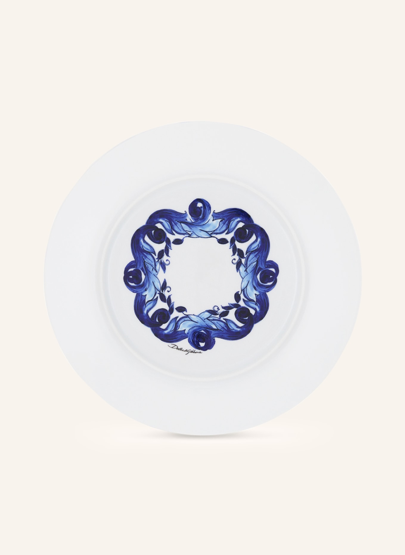 DOLCE & GABBANA CASA Set of 2 bread plates, Color: BLUE/ WHITE (Image 2)