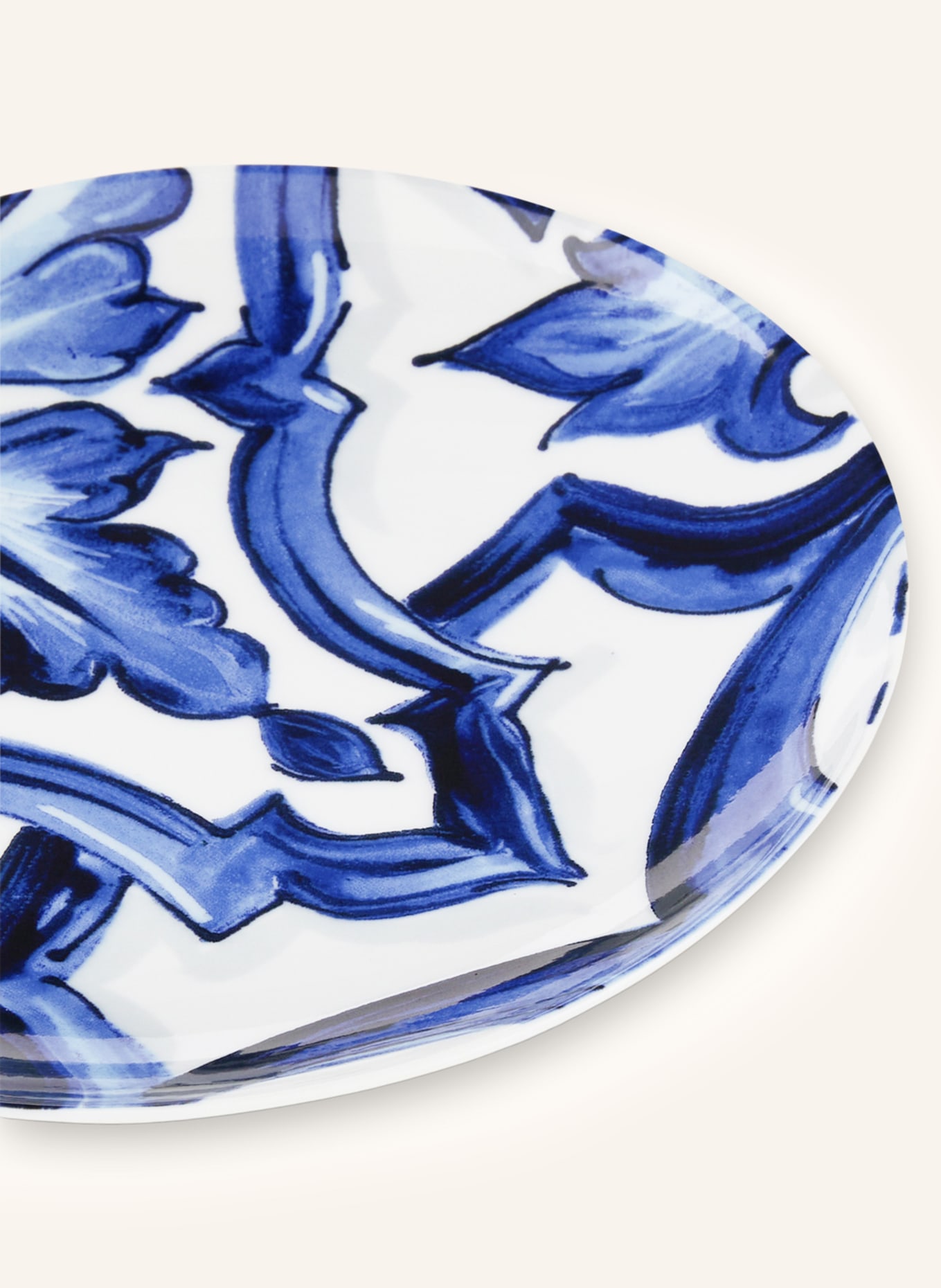 DOLCE & GABBANA CASA Set of 2 bread plates, Color: BLUE/ WHITE (Image 4)