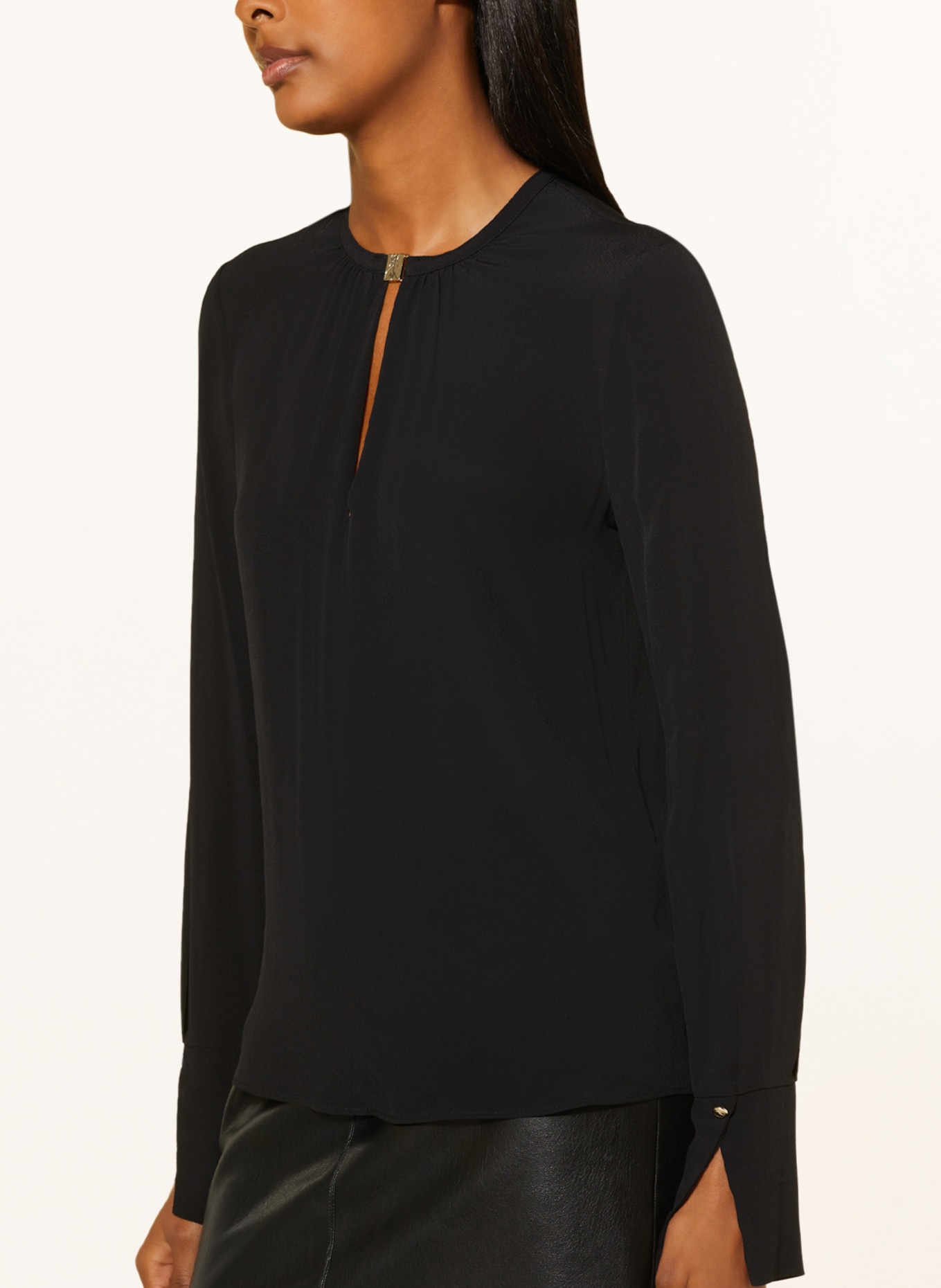 PATRIZIA PEPE Shirt blouse, Color: BLACK (Image 4)