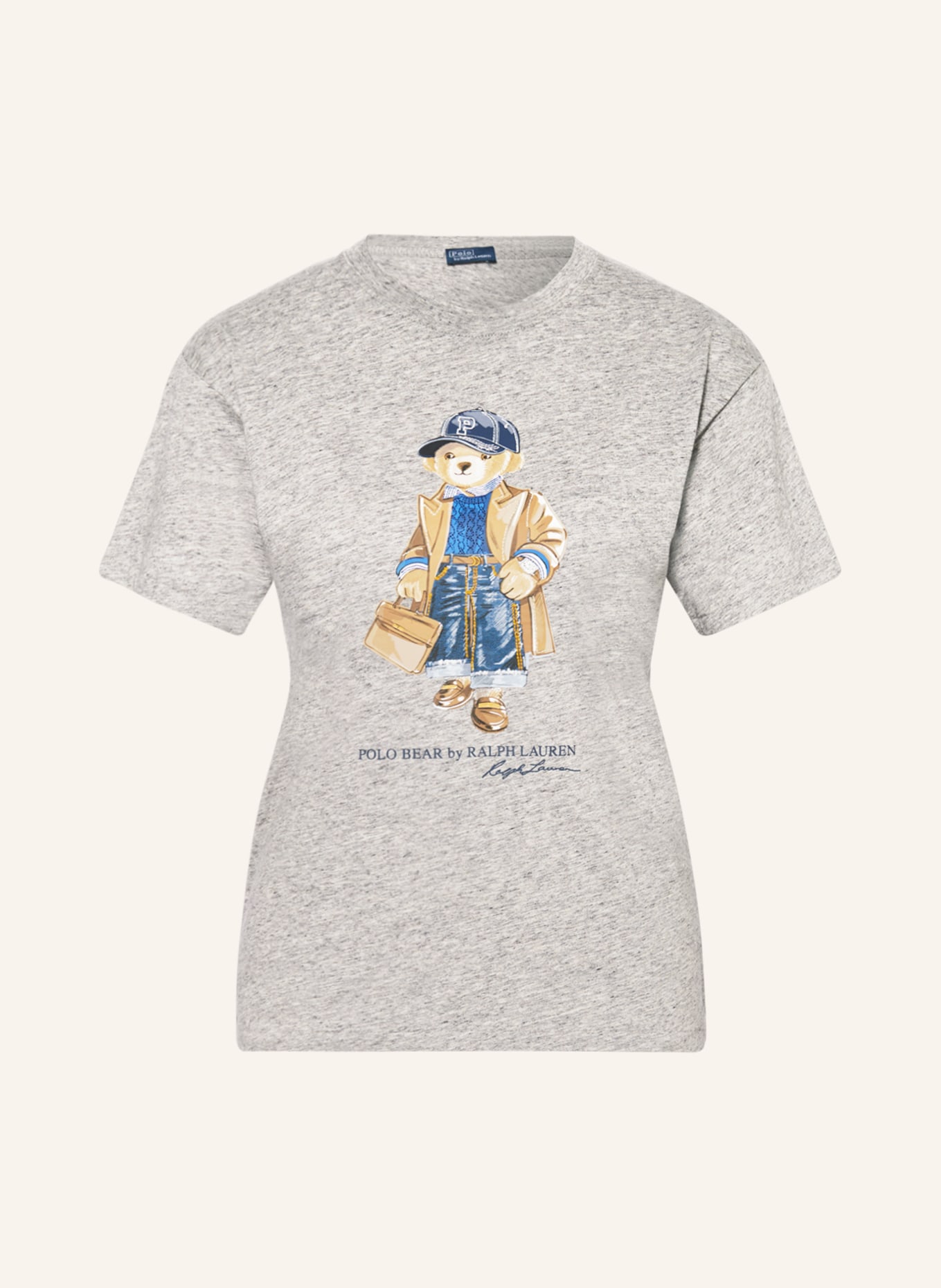 POLO RALPH LAUREN T-Shirt, Farbe: GRAU/ BLAU/ BRAUN(Bild null)