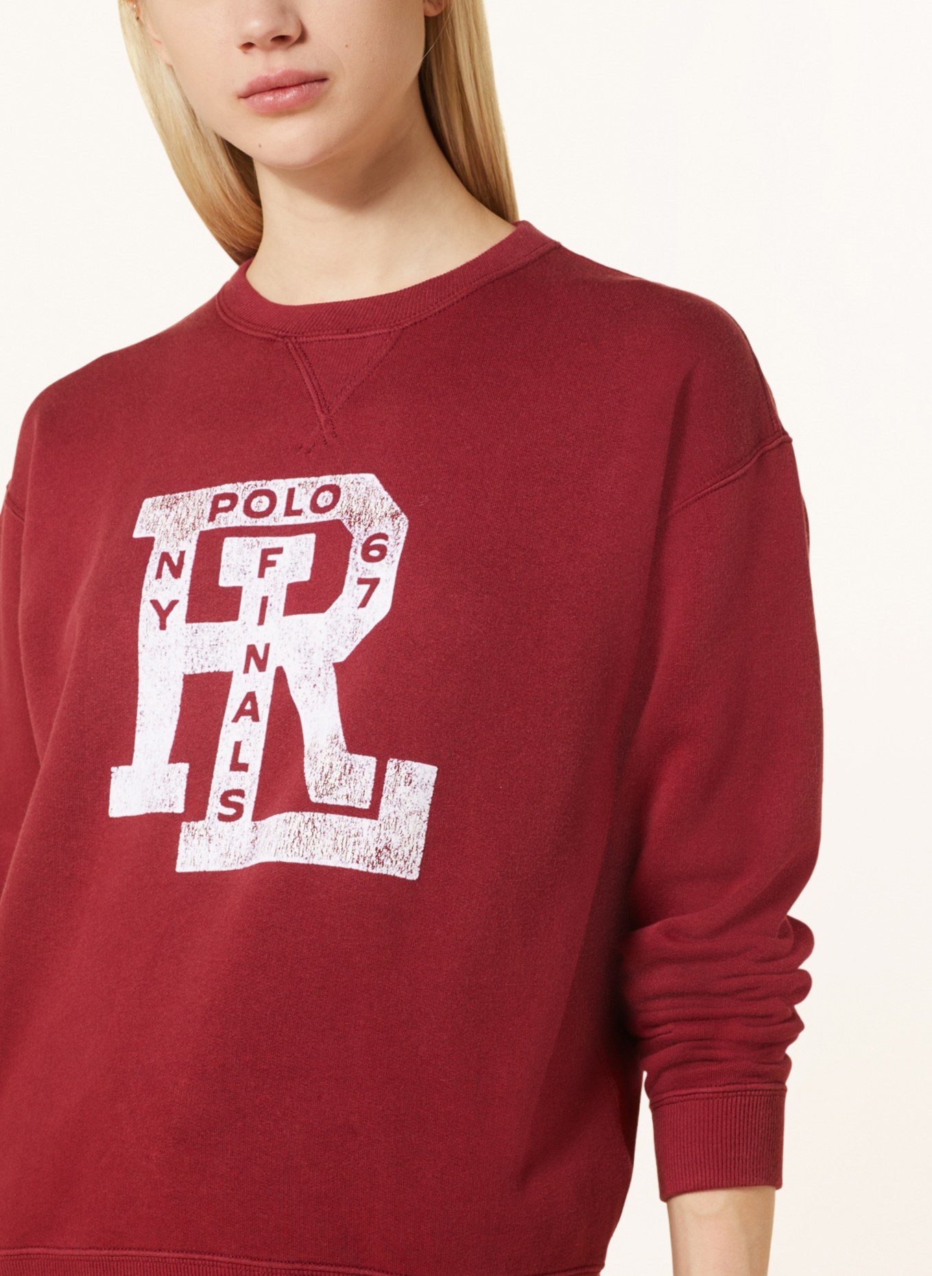 POLO RALPH LAUREN Sweatshirt, Farbe: DUNKELROT (Bild 4)
