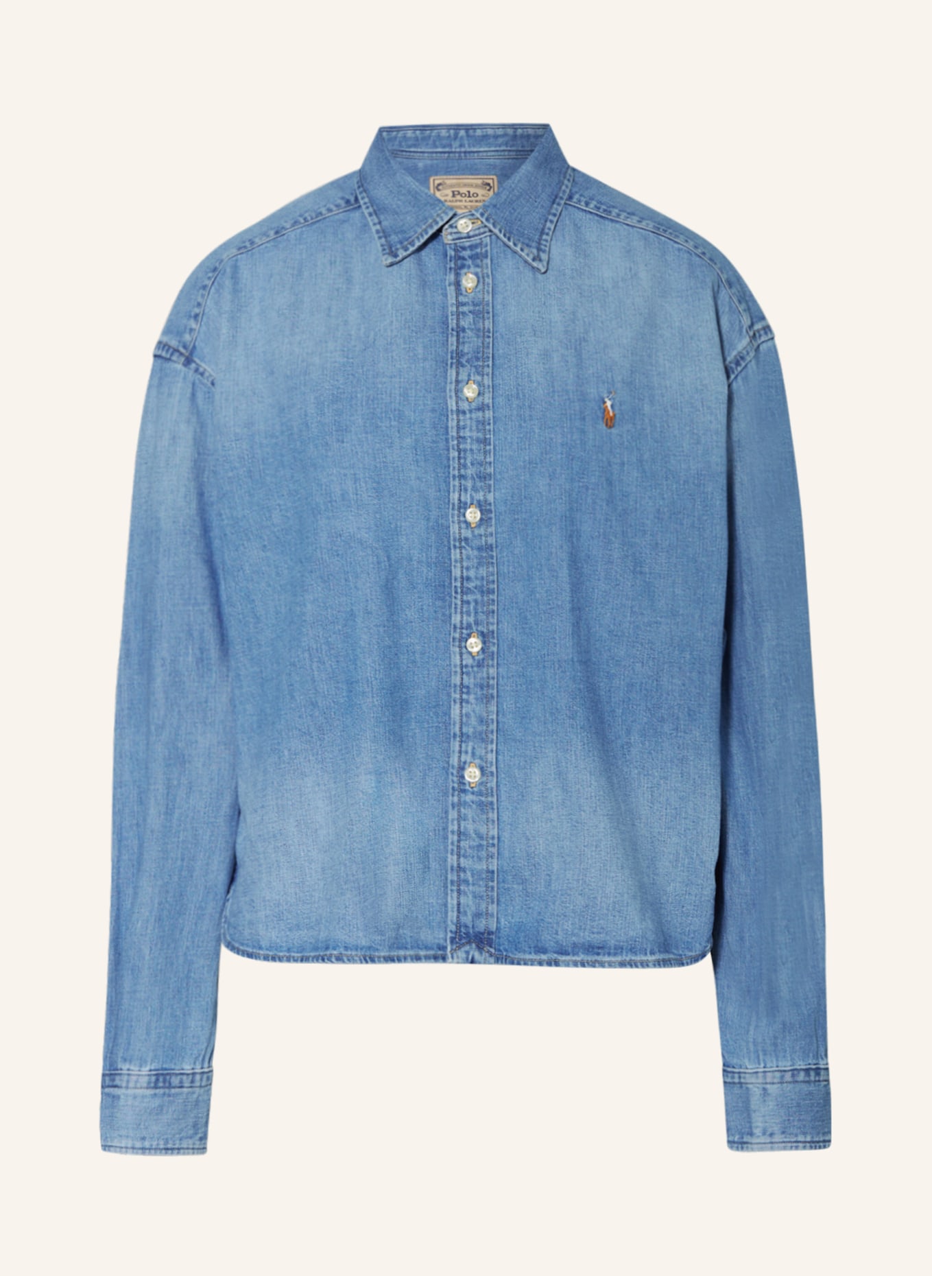 POLO RALPH LAUREN Bluzka jeansowa, Kolor: 001 ZAIA WASH (Obrazek 1)