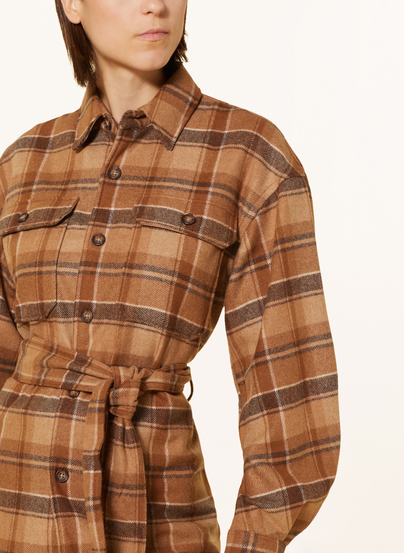 Dark brown ralph lauren polo shirt deals