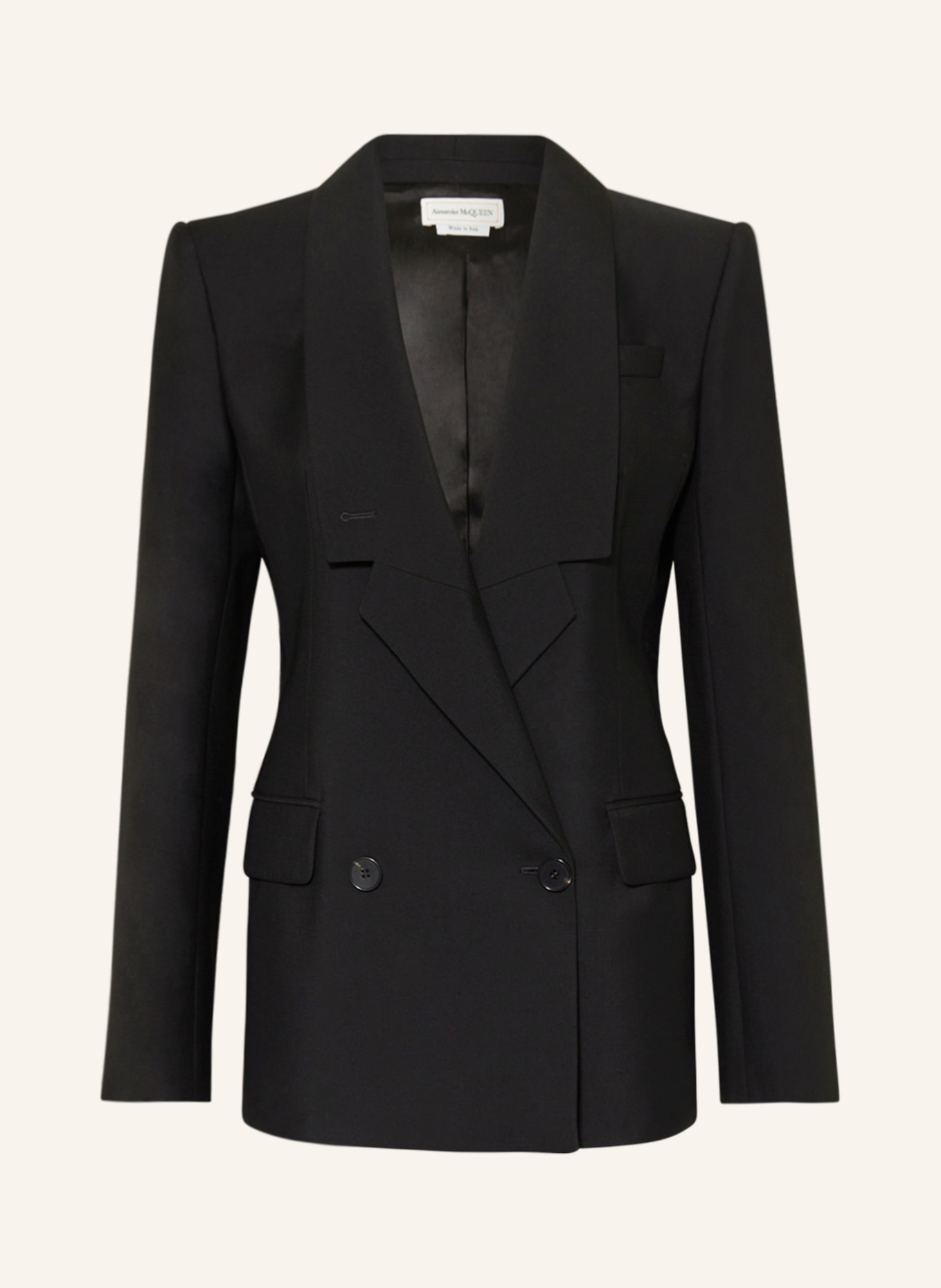 Alexander mcqueen womens blazer top