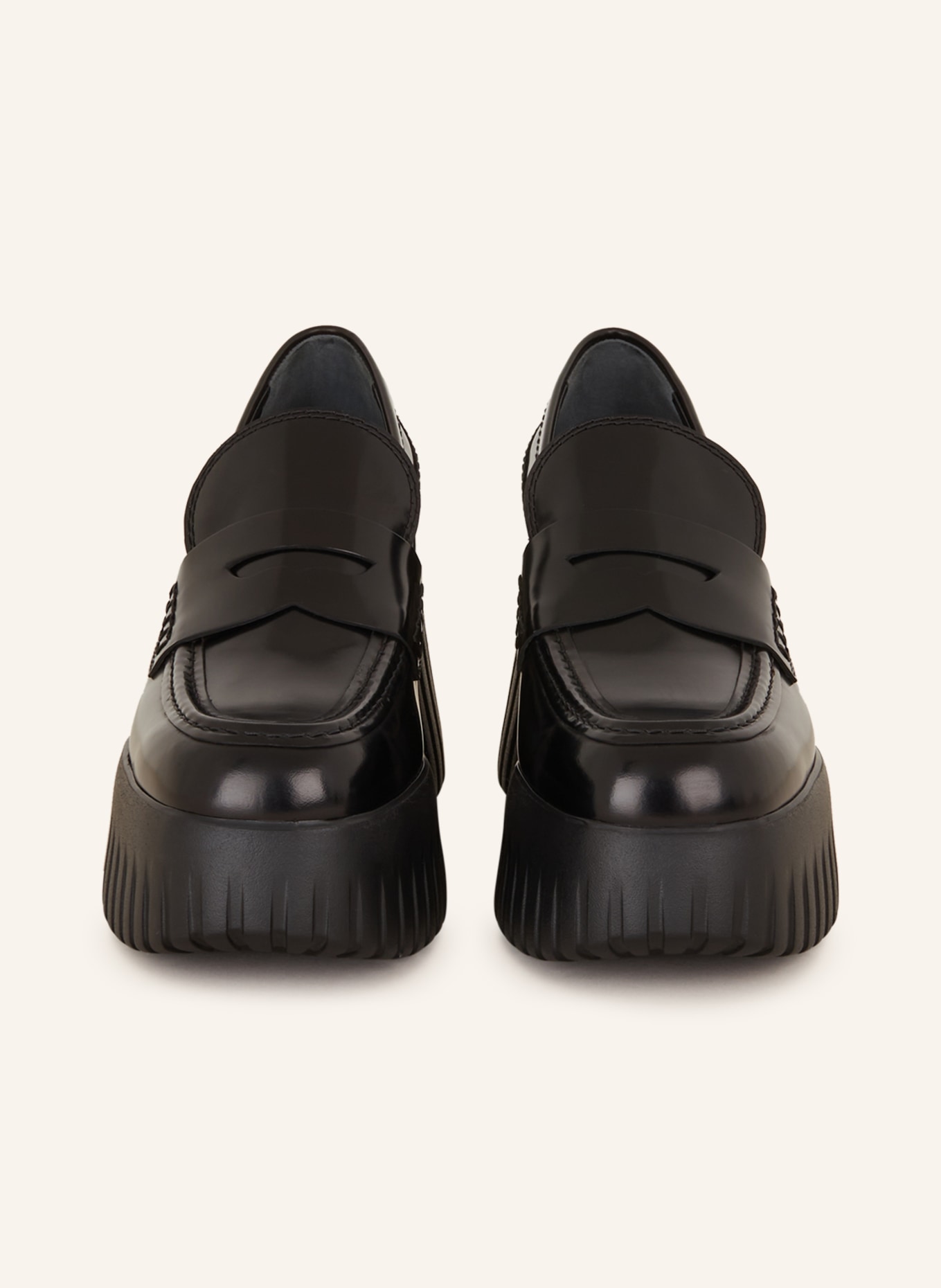 HOGAN Platform loafers H651, Color: BLACK (Image 3)