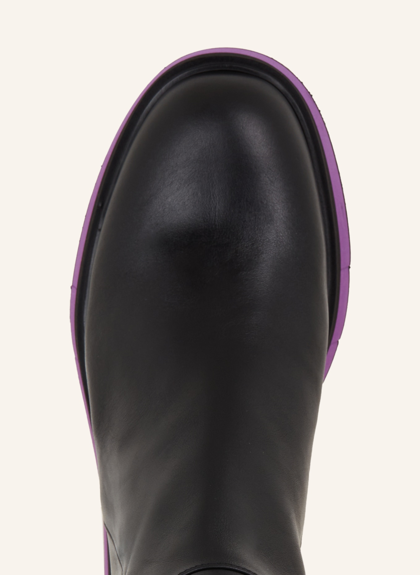PALOMA BARCELÓ Over the knee boots MILENA, Color: BLACK/ PURPLE (Image 6)