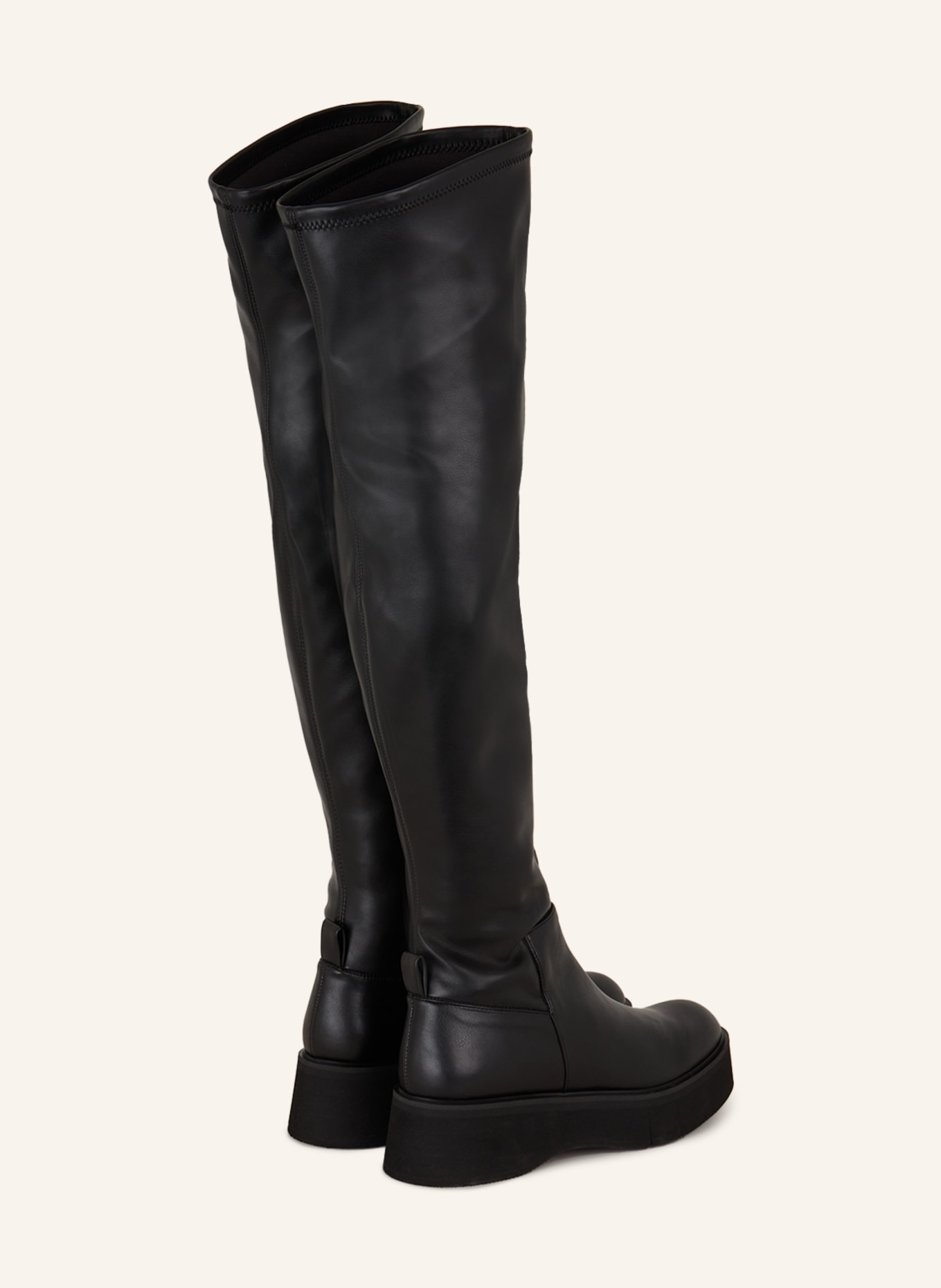 PALOMA BARCELÓ Over the knee boots, Color: BLACK (Image 2)