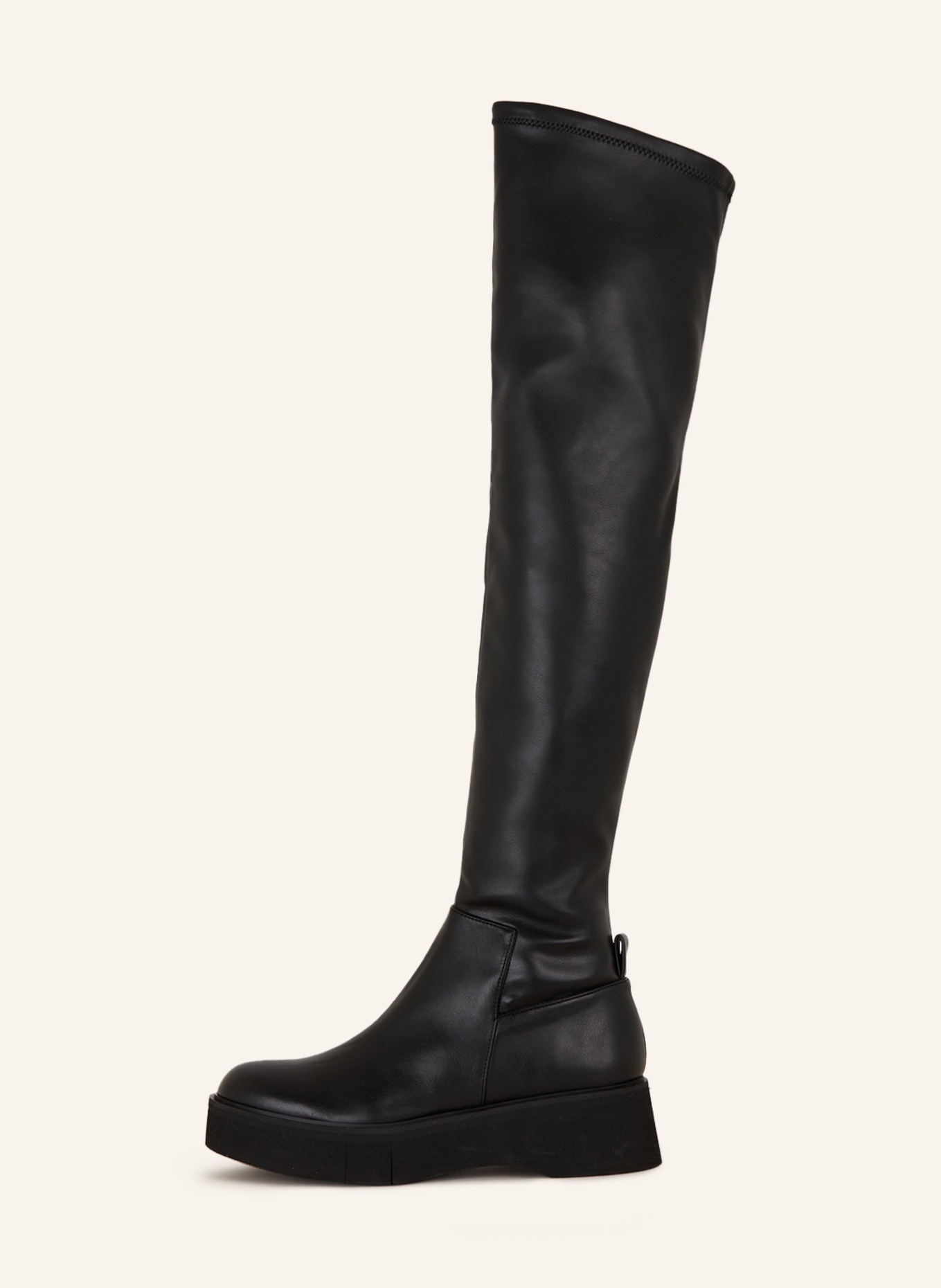 PALOMA BARCELÓ Over the knee boots, Color: BLACK (Image 4)