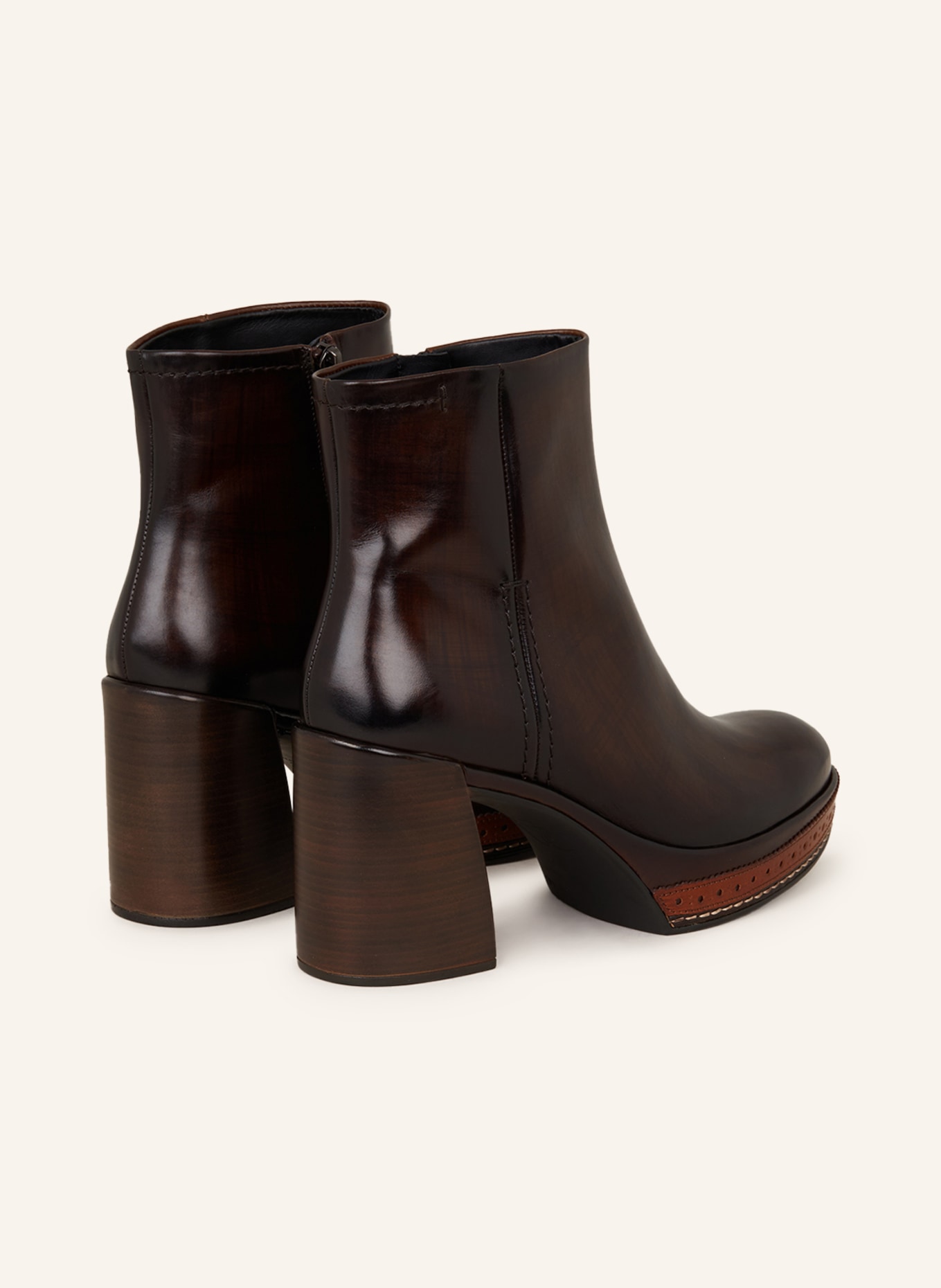 PONS QUINTANA Ankle boots AMELIA, Color: DARK BROWN (Image 2)