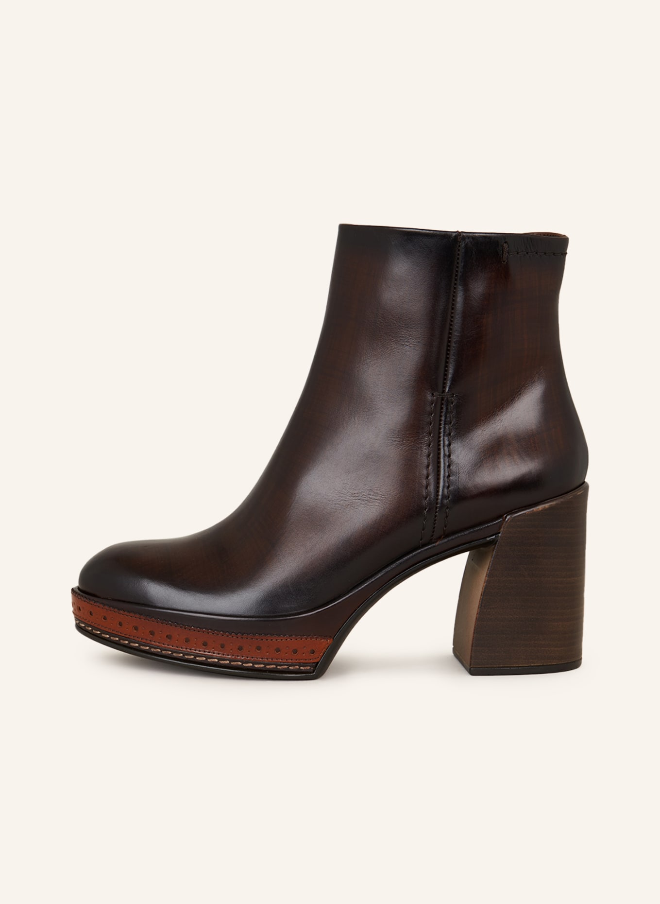 PONS QUINTANA Ankle boots AMELIA, Color: DARK BROWN (Image 4)