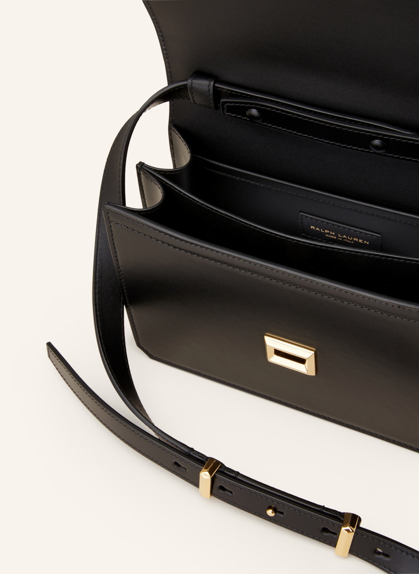 RALPH LAUREN Collection Handtasche RL888: SCHWARZ