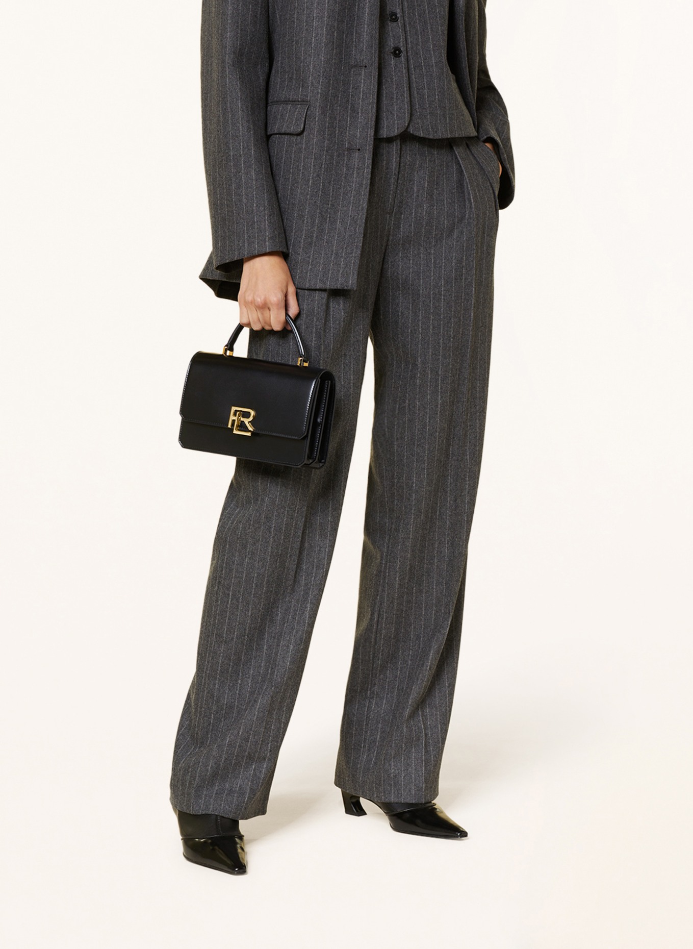 RALPH LAUREN Collection Handtasche RL888: SCHWARZ