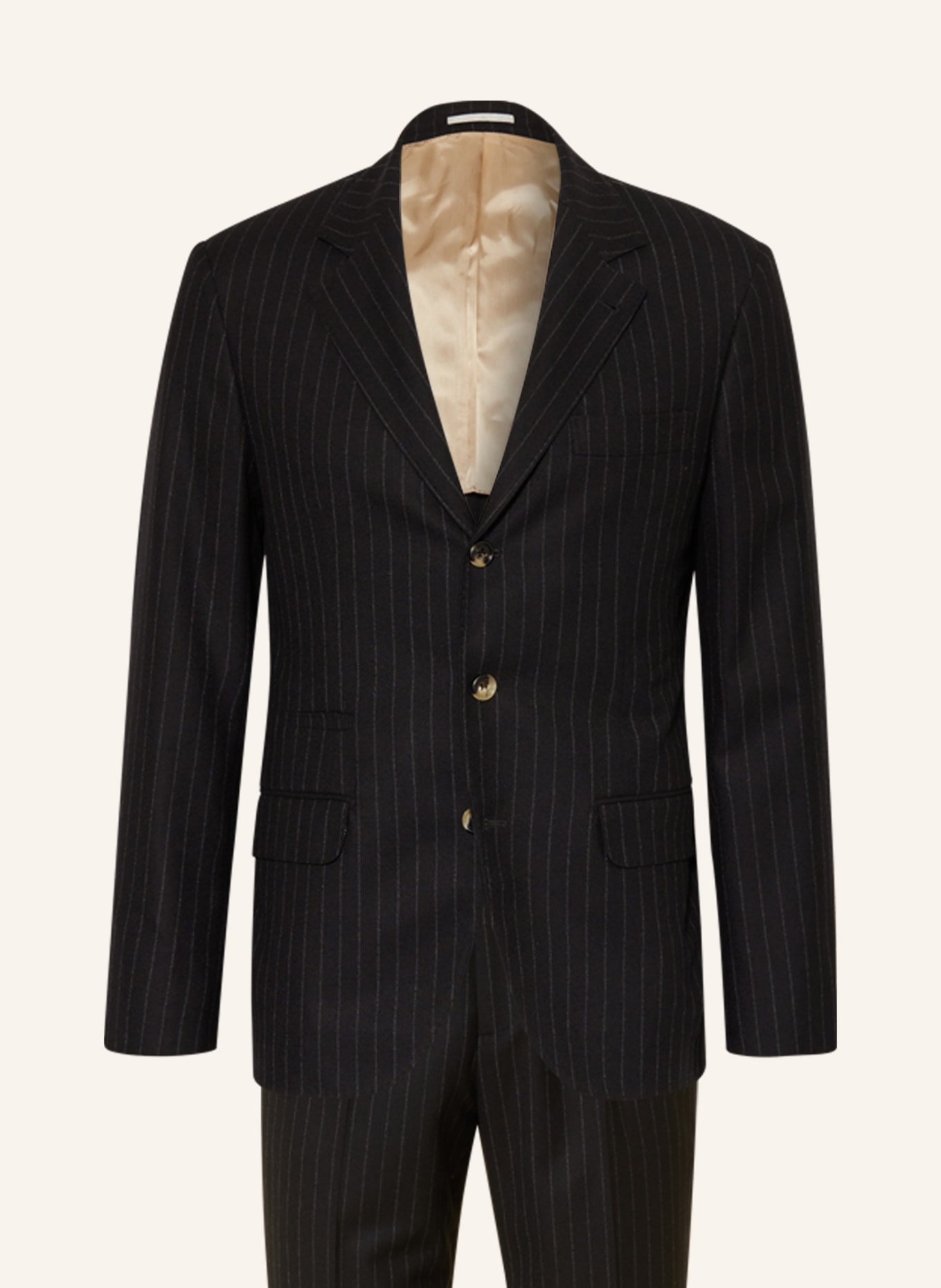 BRUNELLO CUCINELLI Suit Extra slim fit, Color: C003 Black (Image 1)