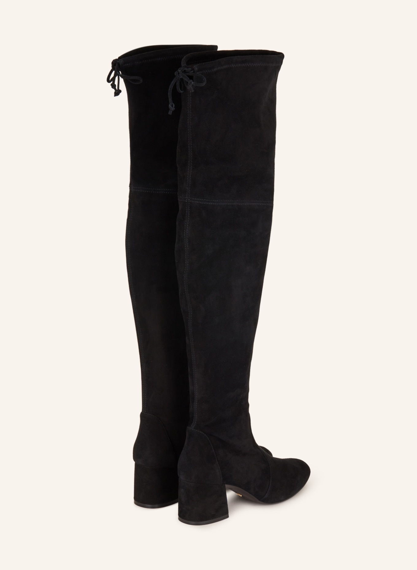 STUART WEITZMAN Overknee-Stiefel FLARELAND, Farbe: SCHWARZ (Bild 2)