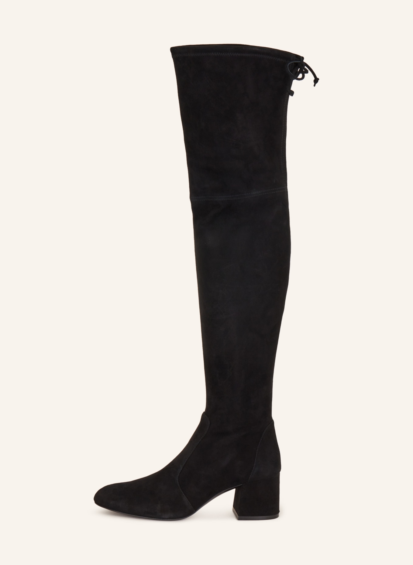 STUART WEITZMAN Overknee-Stiefel FLARELAND, Farbe: SCHWARZ (Bild 4)