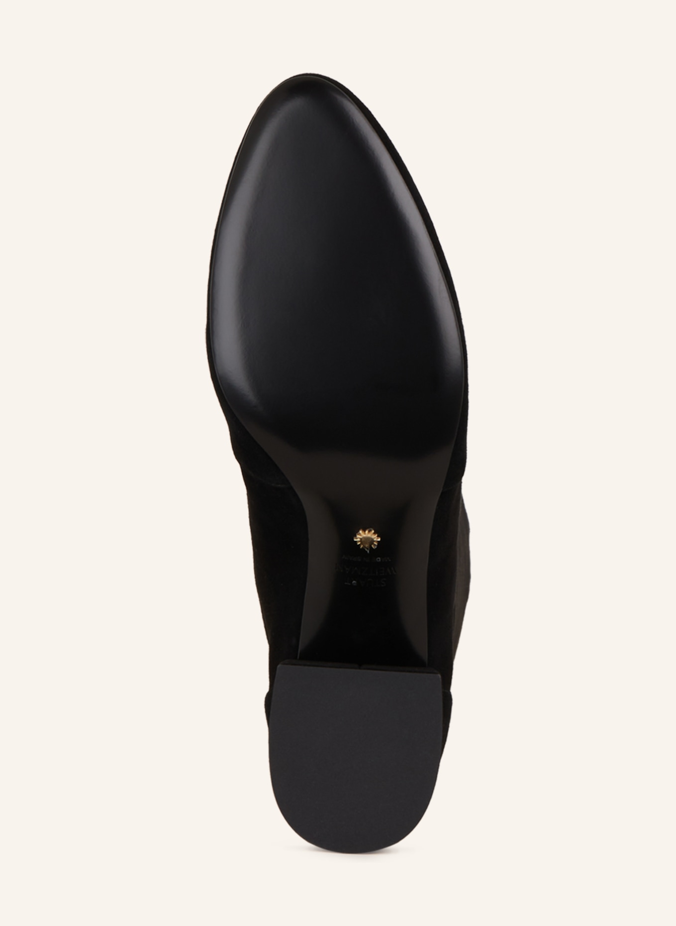 STUART WEITZMAN Overknee-Stiefel FLARELAND, Farbe: SCHWARZ (Bild 6)