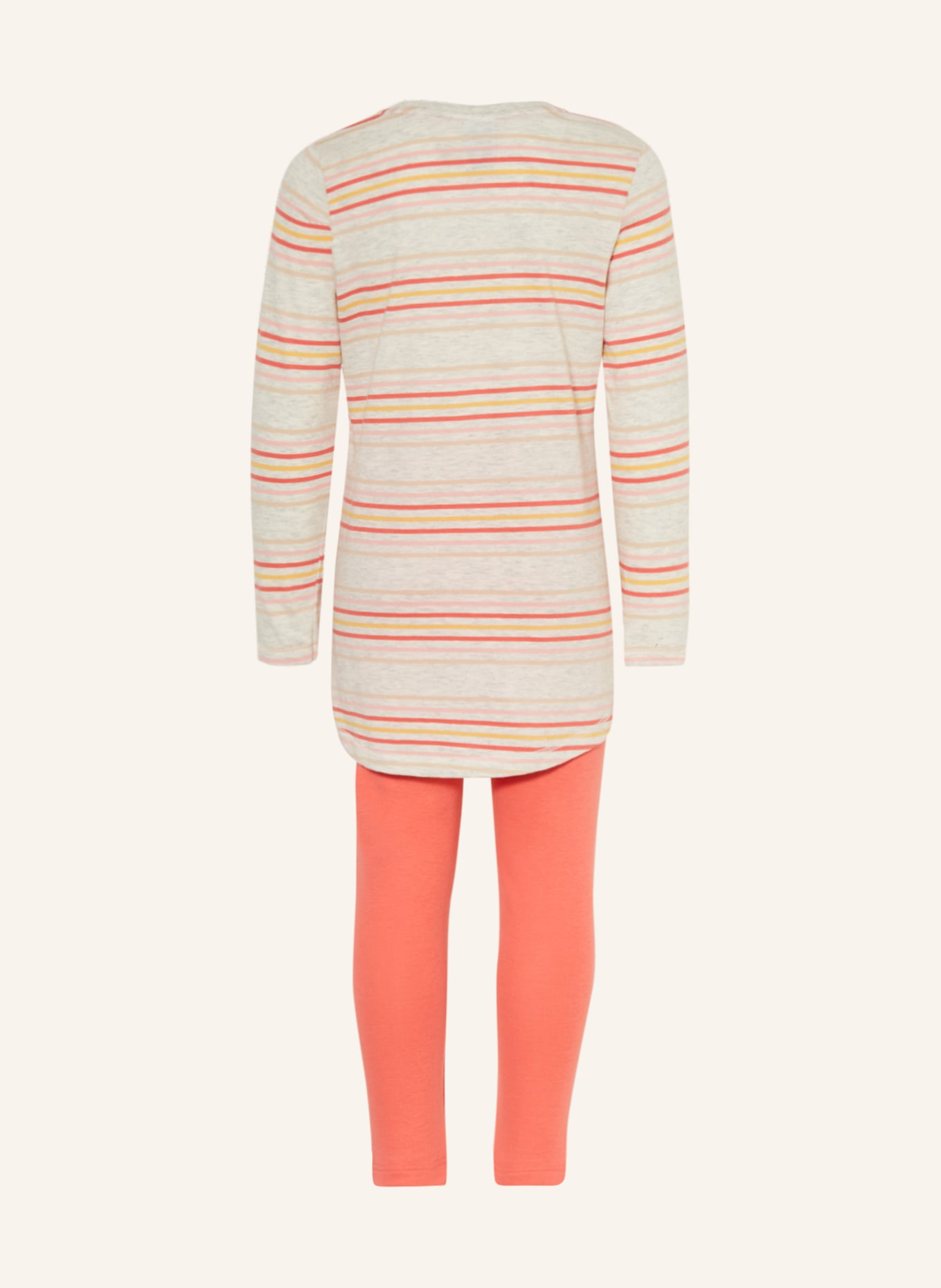 Sanetta Schlafanzug, Farbe: ECRU/ ORANGE/ GELB (Bild 2)