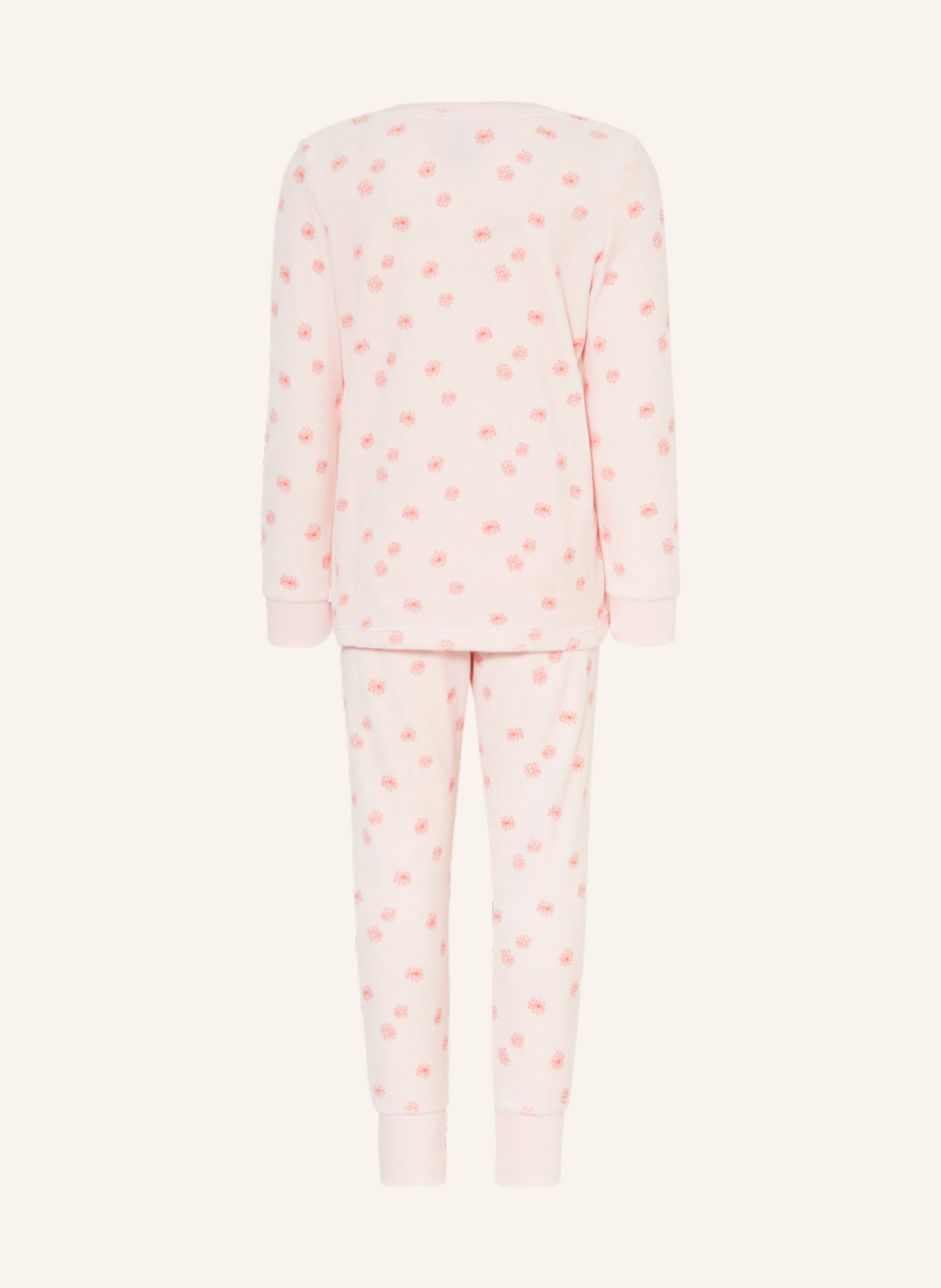 Sanetta Schlafanzug aus Nicki, Farbe: 38134 rosa (Bild 2)