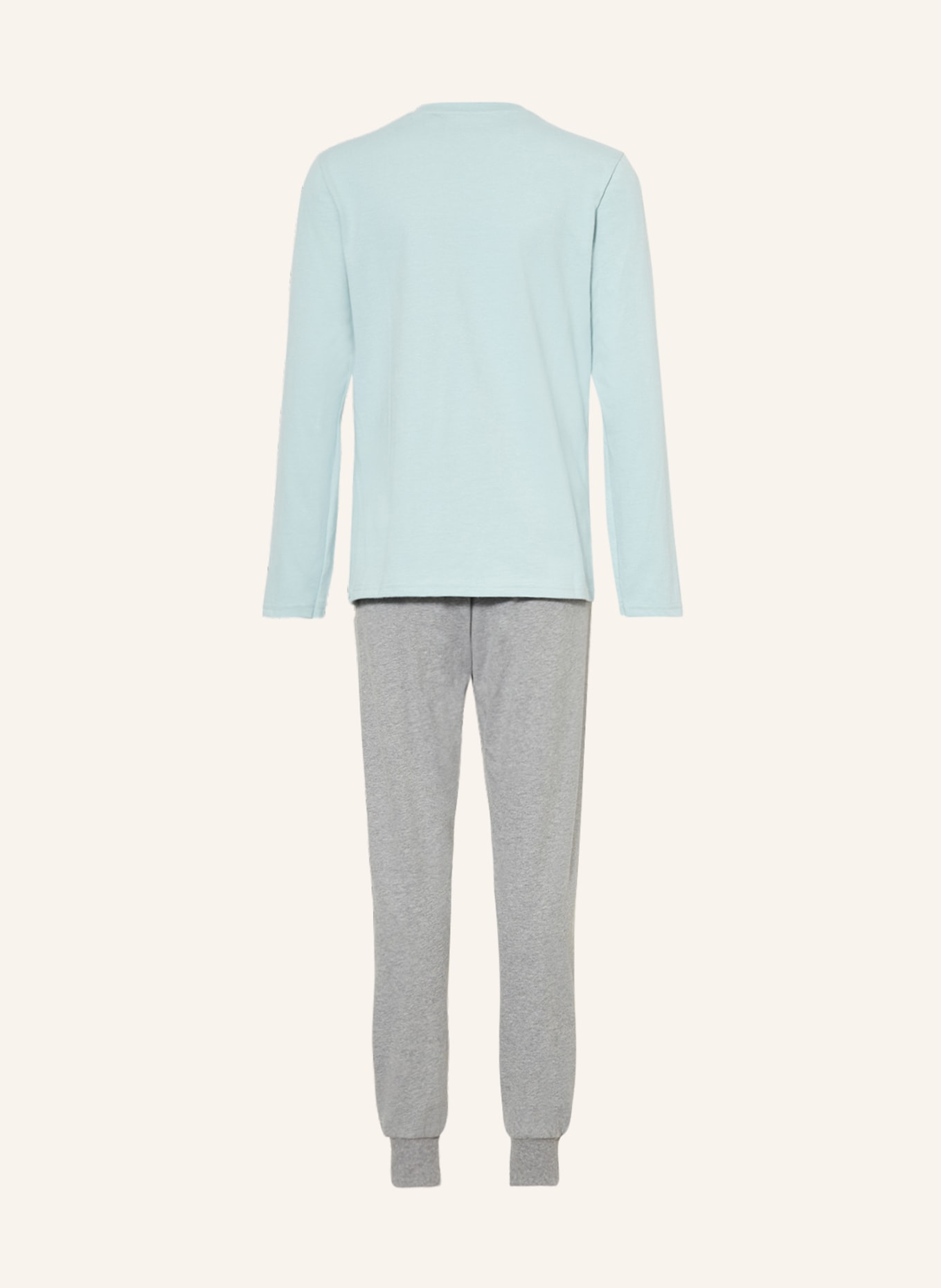 Sanetta Schlafanzug, Farbe: MINT/ BLAU/ GRAU (Bild 2)