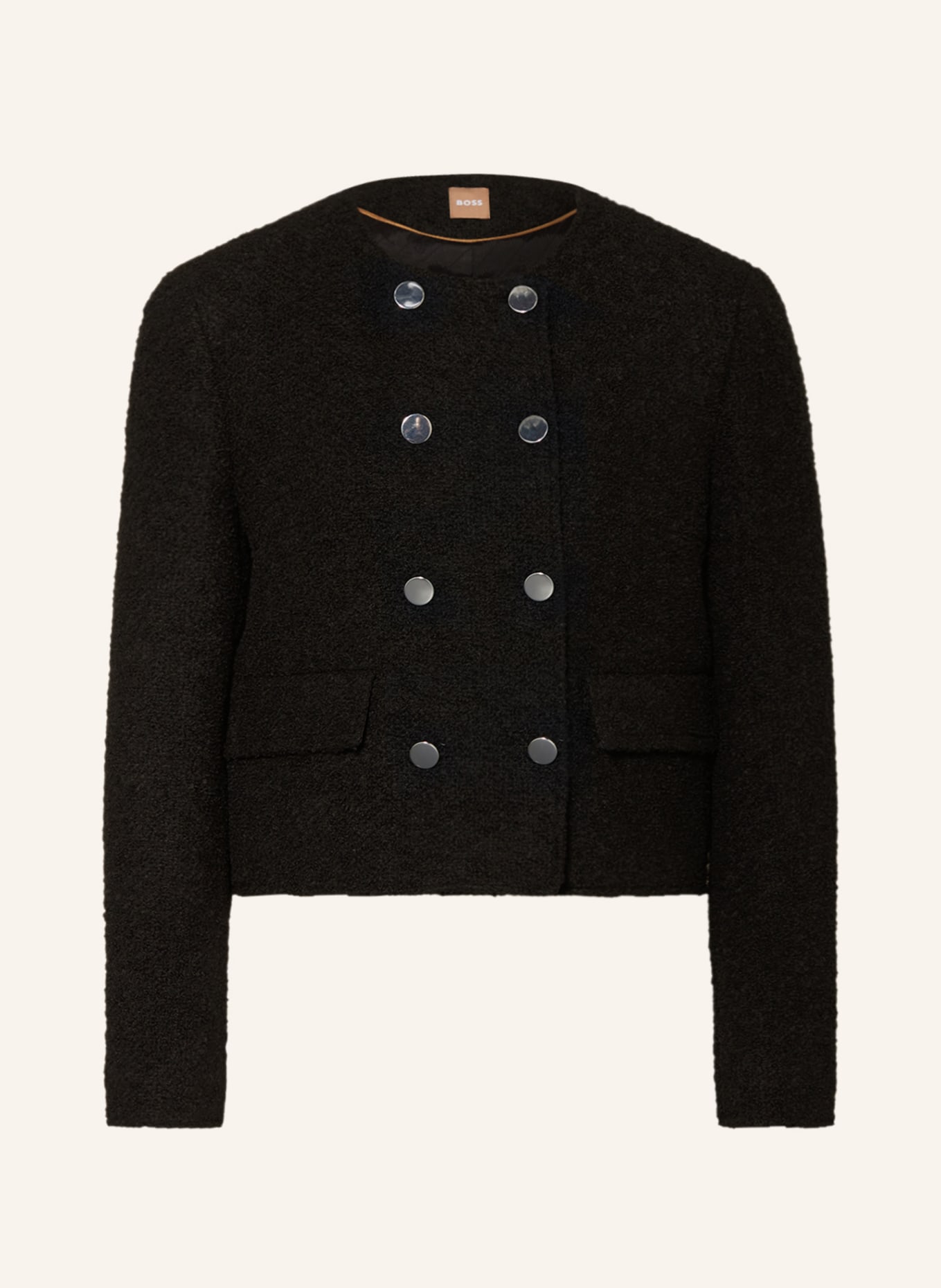 Boucle button jacket Sale