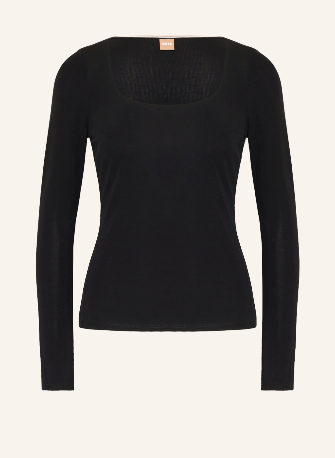 BOSS Long sleeve shirt ETACHA, Color: BLACK (Image 1)