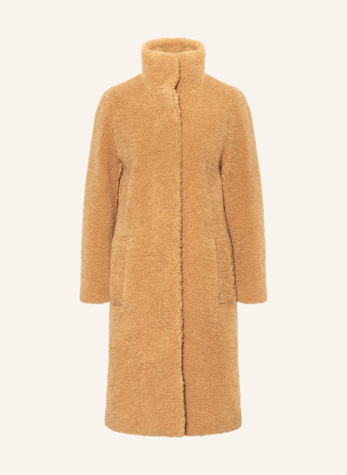 BOSS Faux fur coat CETEDIA, Color: BEIGE (Image 1)