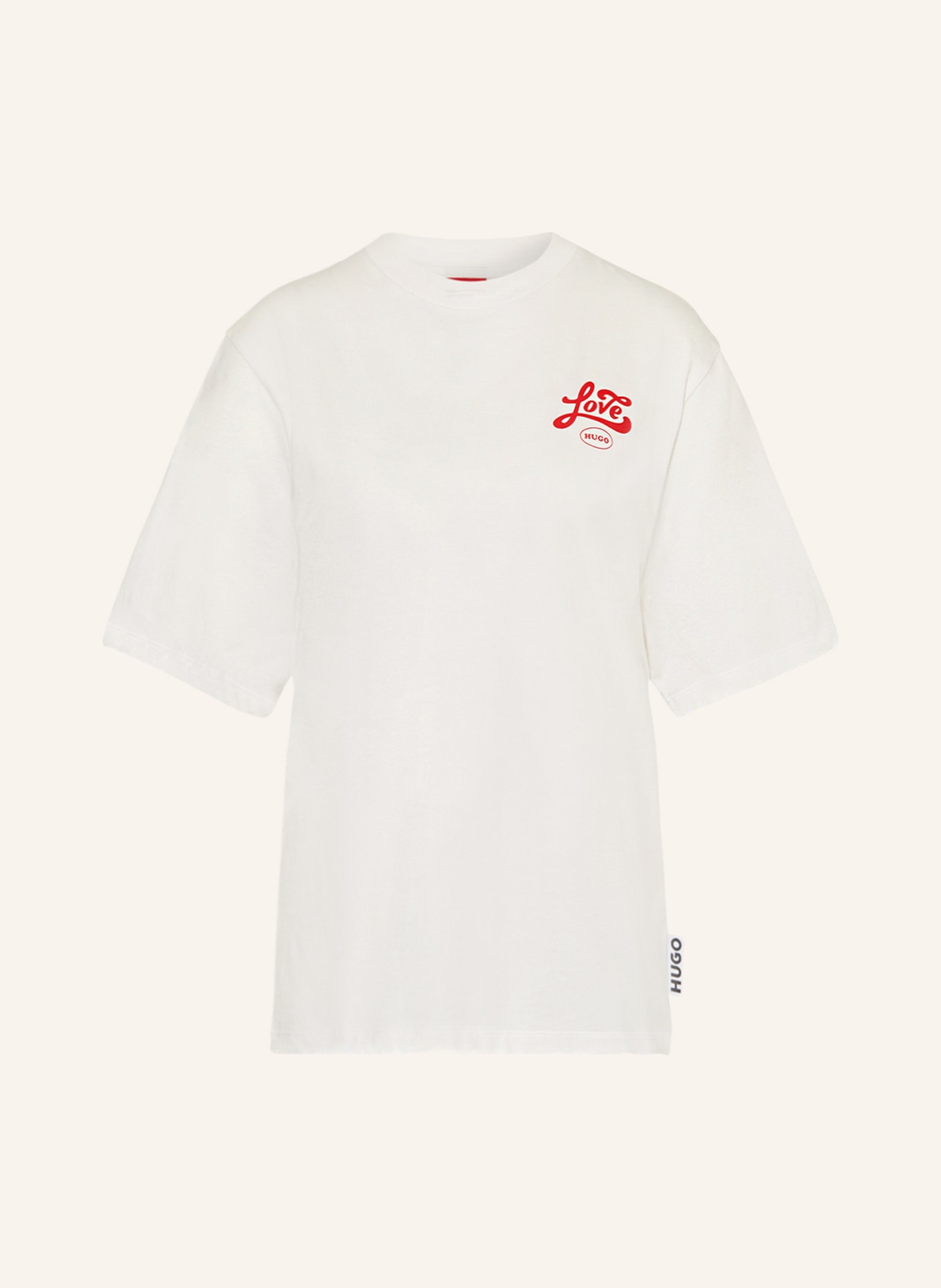 HUGO T-Shirt DALONIA, Farbe: WEISS (Bild 1)