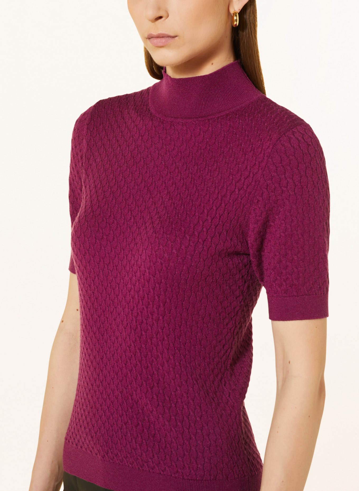 MORE & MORE Knit shirt, Color: FUCHSIA (Image 4)