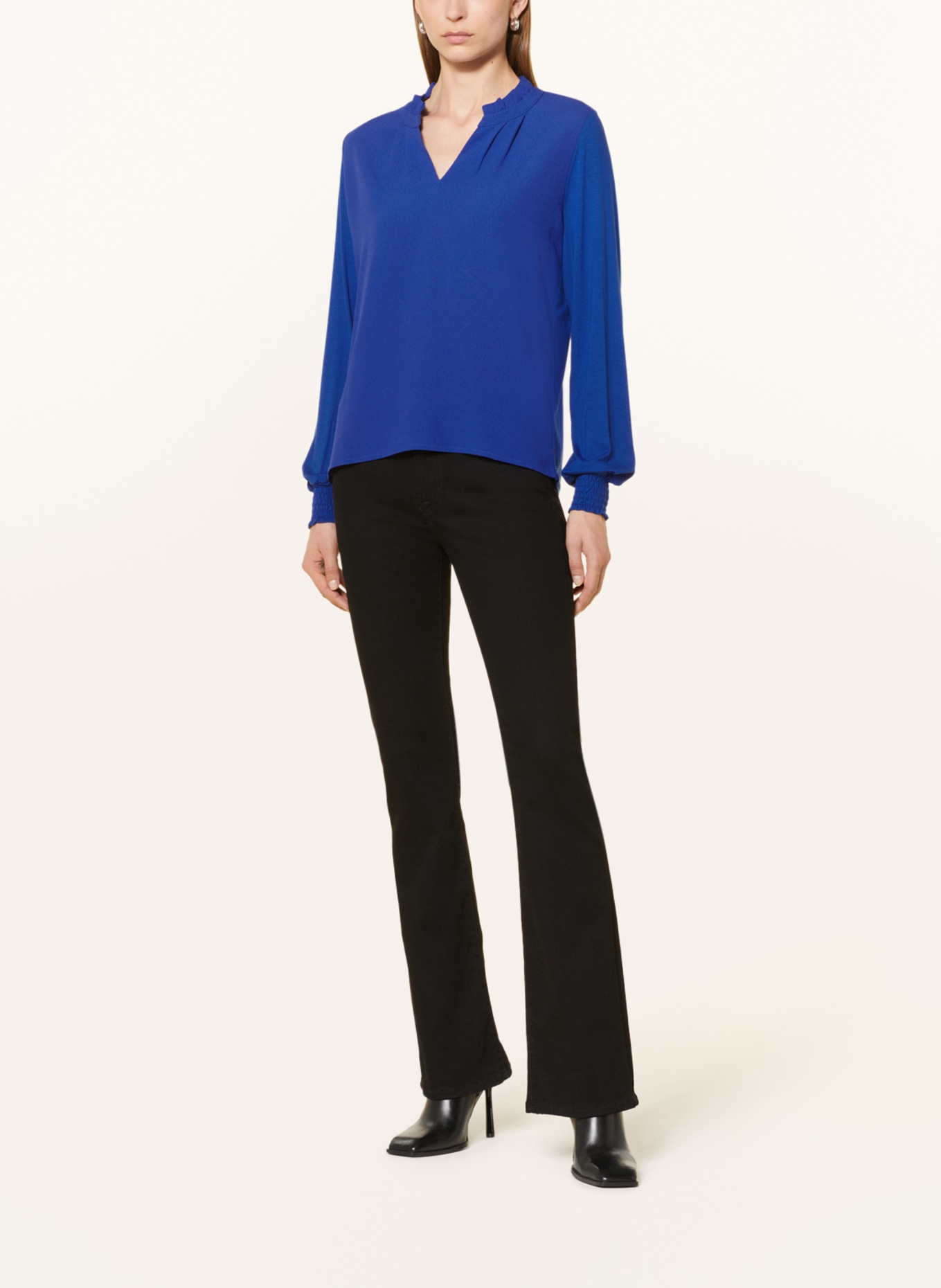 MORE & MORE Shirt blouse, Color: BLUE (Image 2)
