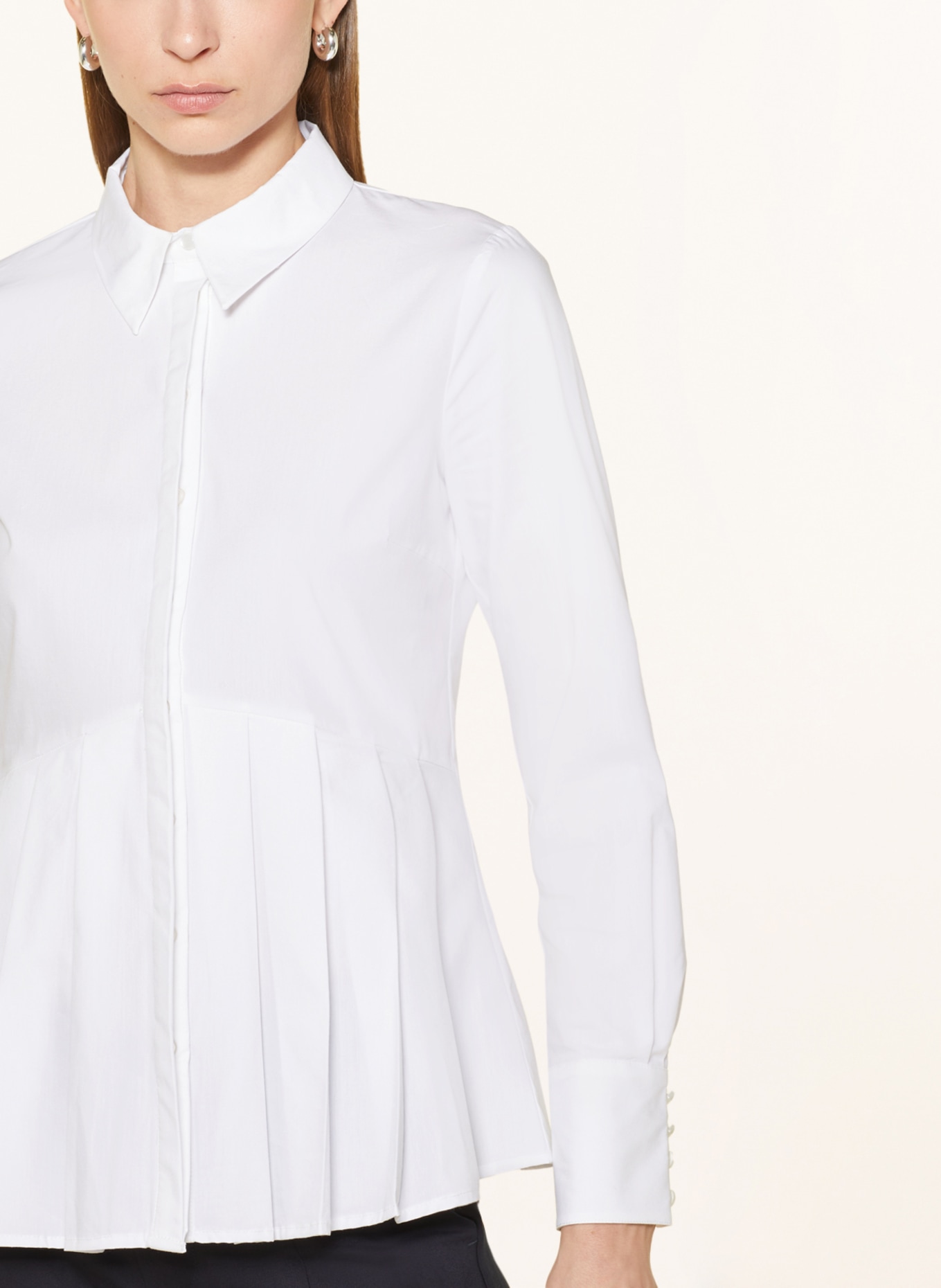 MORE & MORE Shirt blouse, Color: WHITE (Image 4)