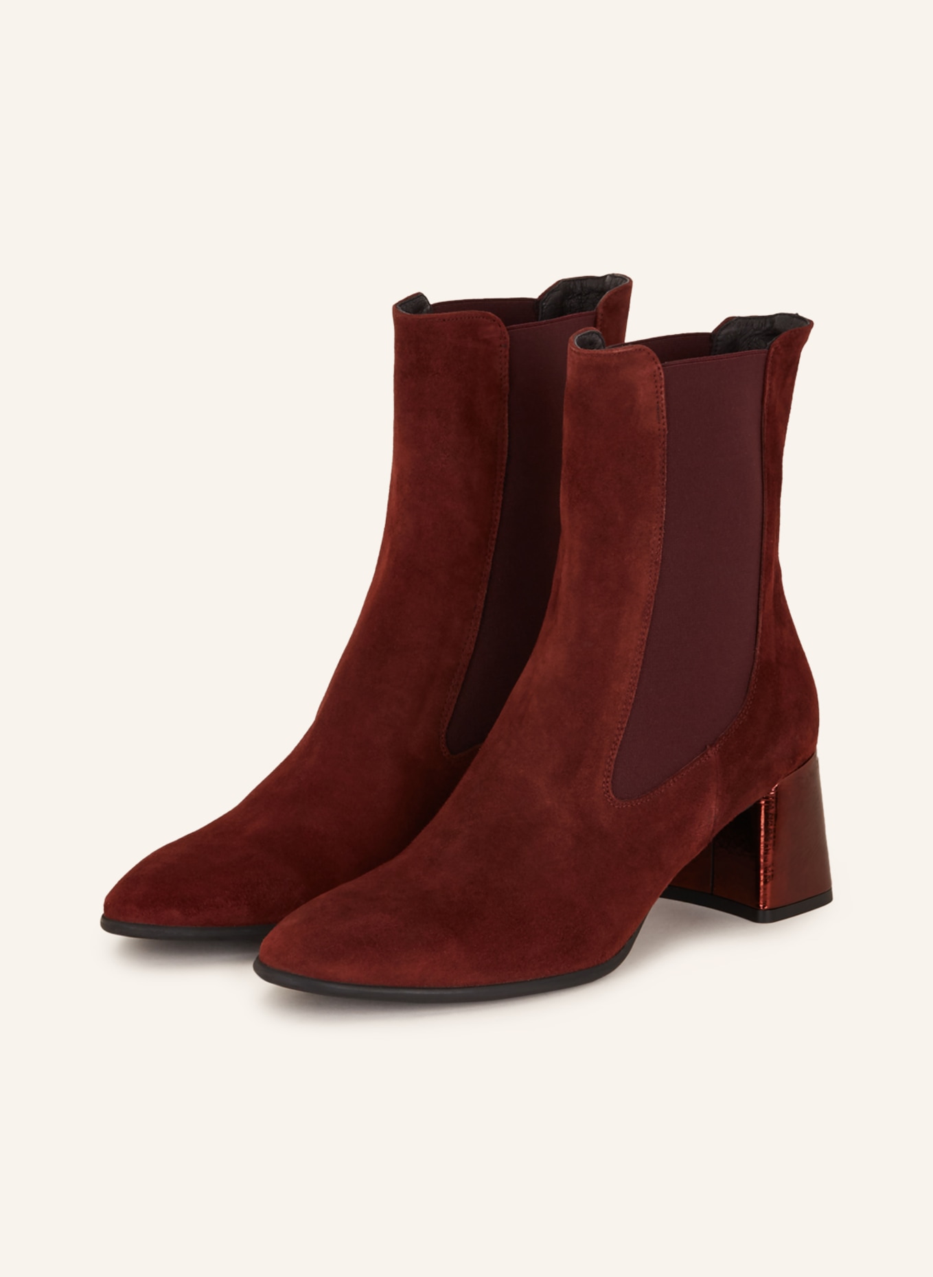 ZINDA Ankle boots ANTE, Color: DARK RED (Image 1)
