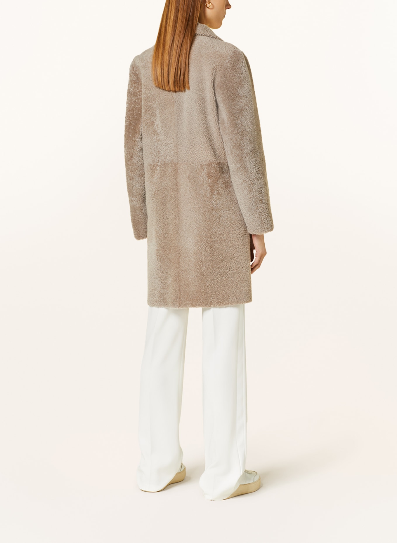 ARMA Lambskin coat LUCERAM, Color: BEIGE (Image 4)