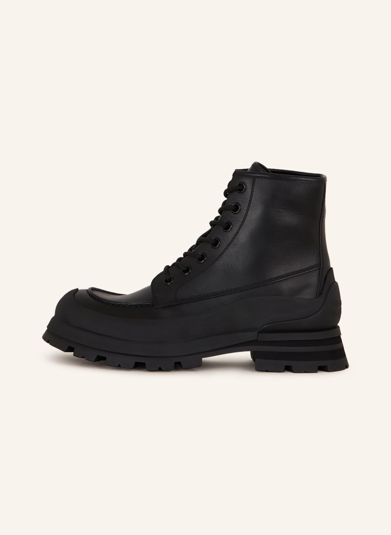 Alexander McQUEEN Lace-up boots, Color: BLACK (Image 4)
