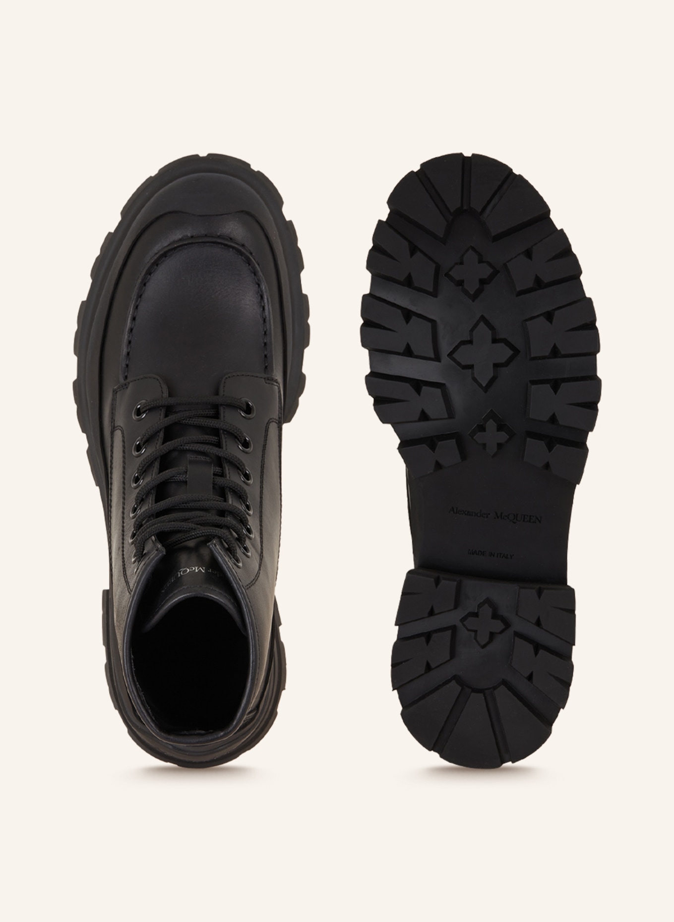 Alexander McQUEEN Lace-up boots, Color: BLACK (Image 5)