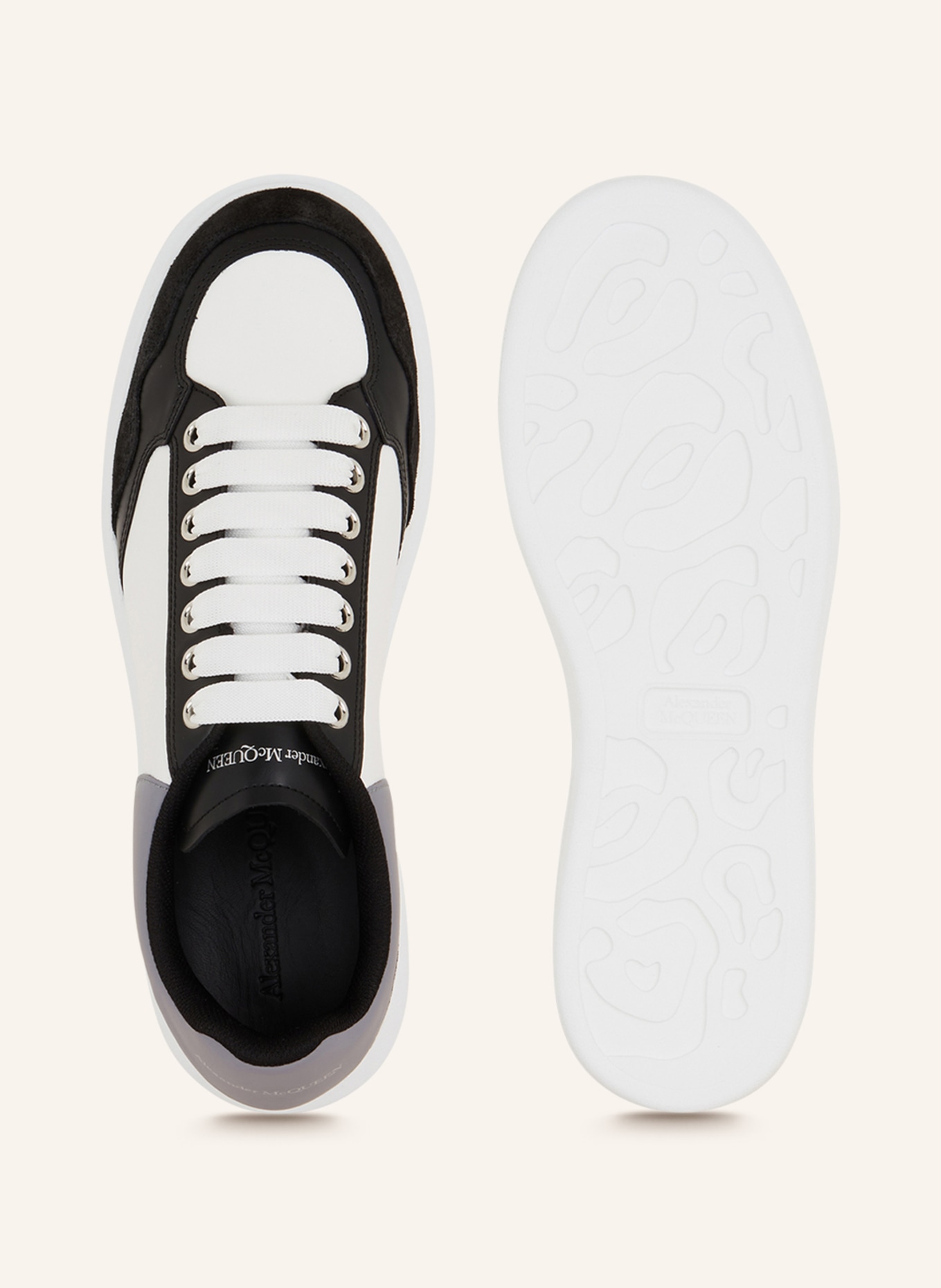 Alexander McQUEEN Sneakers in black white