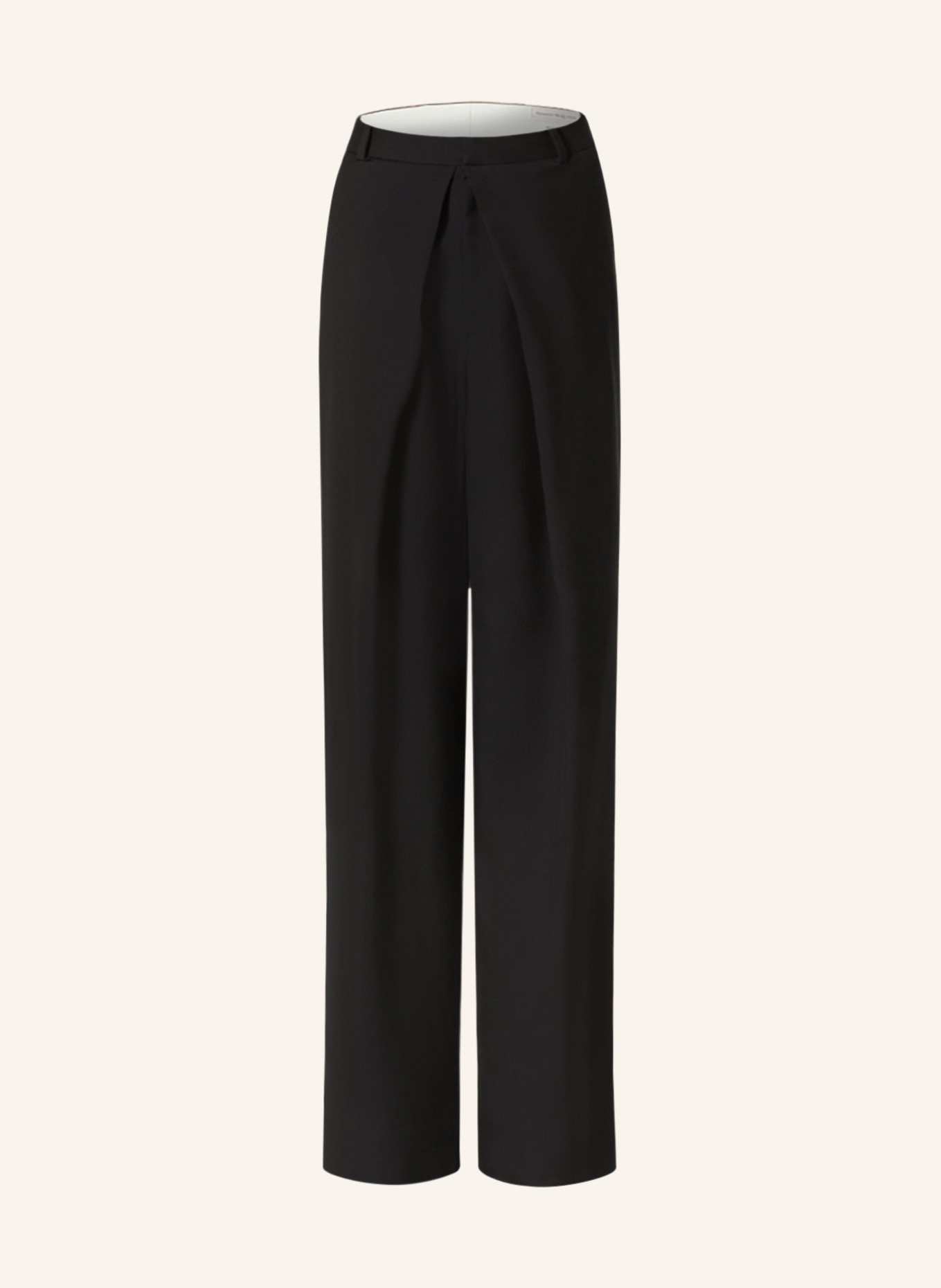 Alexander McQUEEN Trousers loose fit, Color: BLACK(Image null)