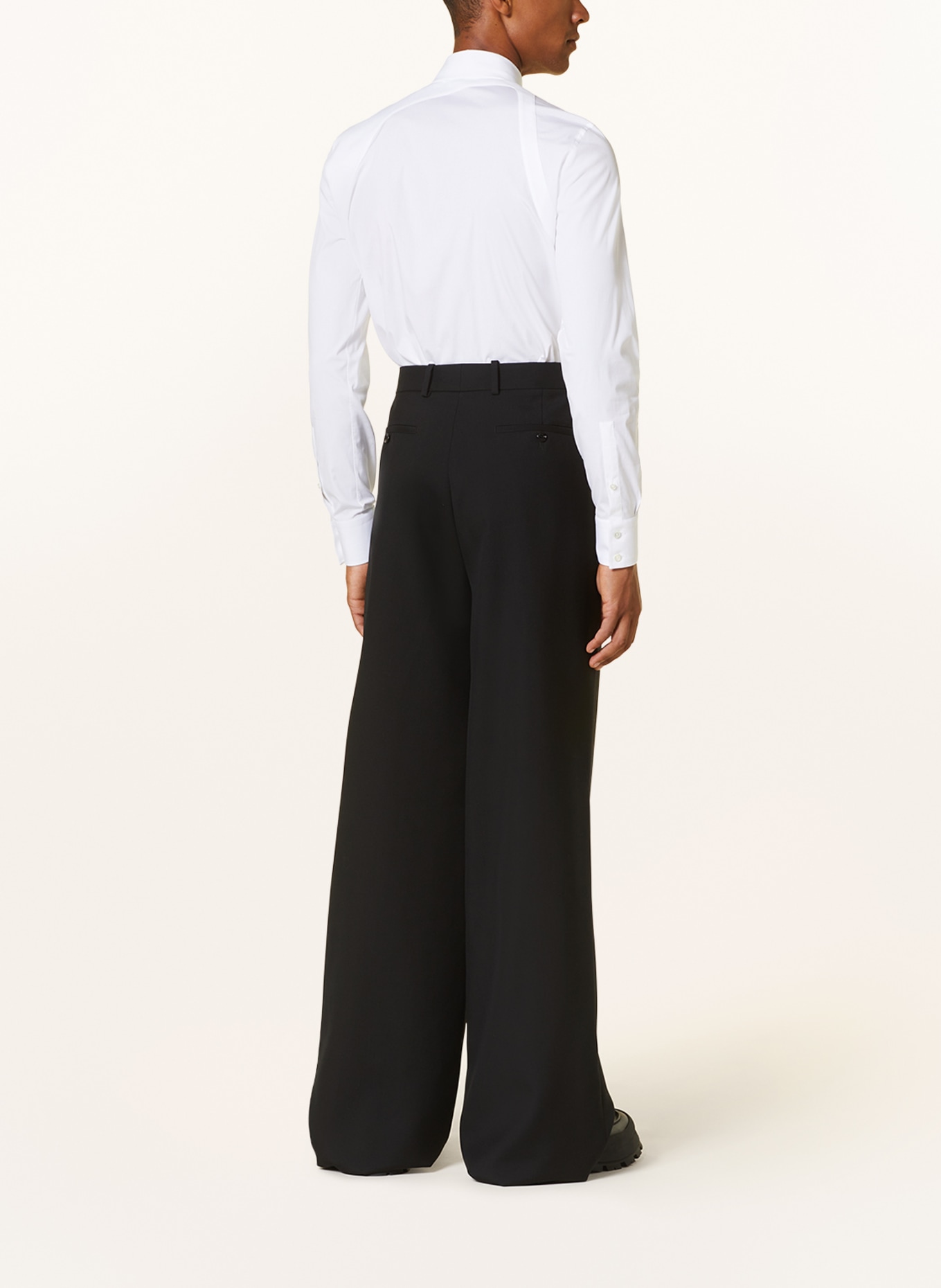 Alexander McQUEEN Trousers loose fit, Color: BLACK (Image 3)