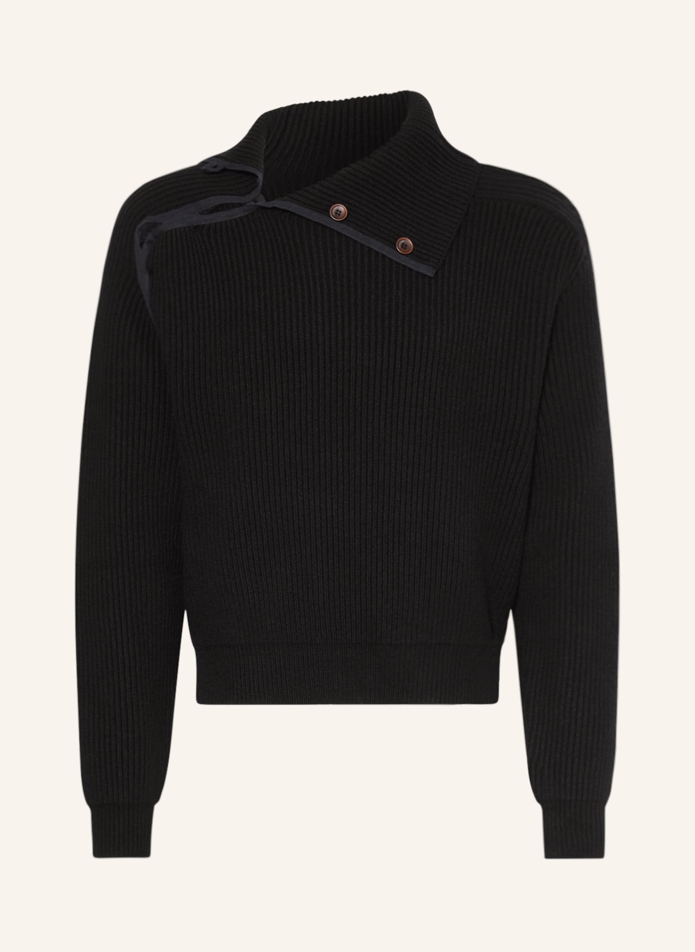 JACQUEMUS Sweater LA MAILLE VEGA, Color: BLACK (Image 1)