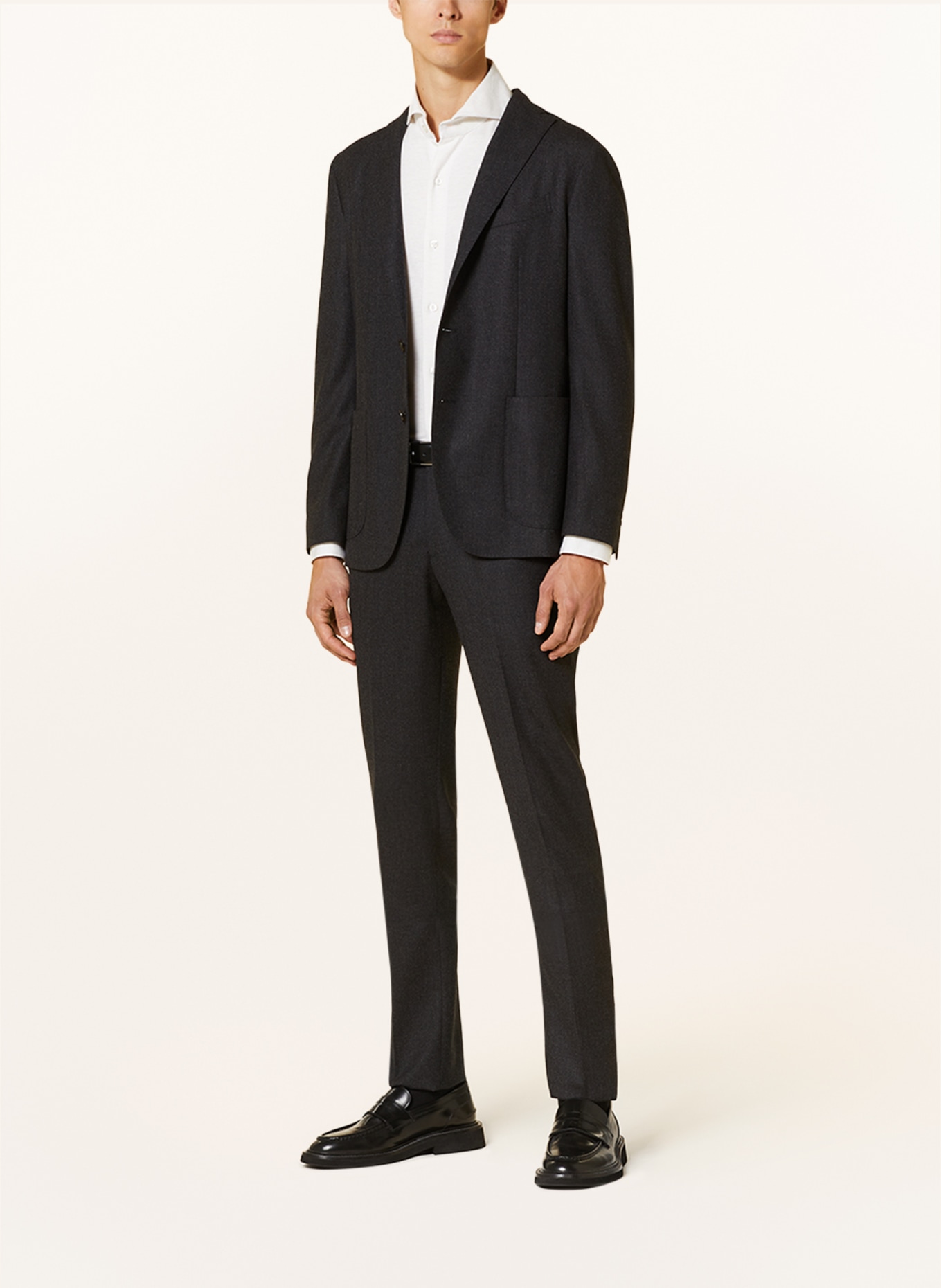 BOGLIOLI Suit trousers extra slim fit, Color: 890 Anthra (Image 2)
