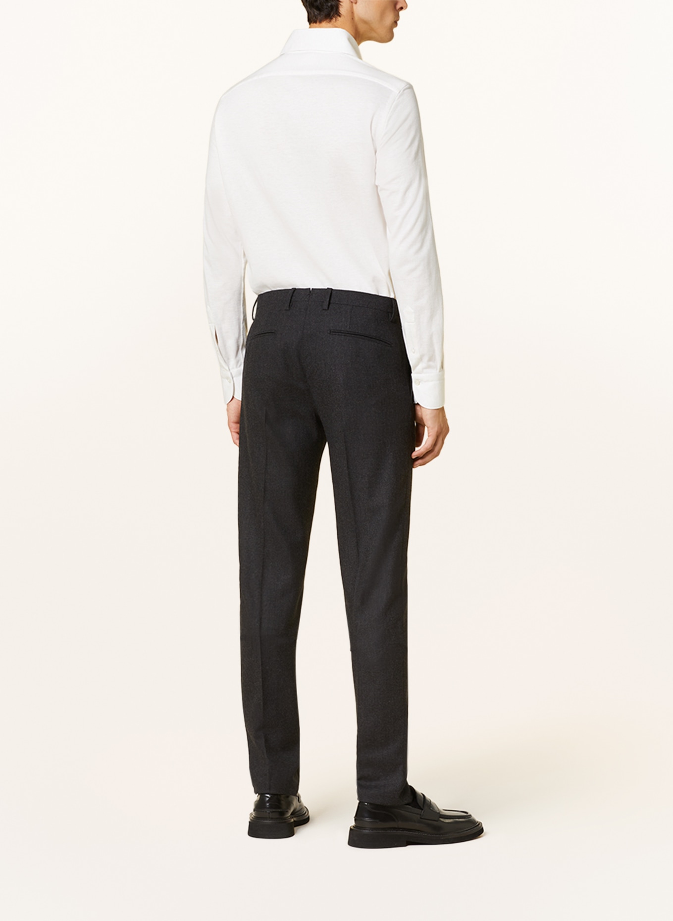 BOGLIOLI Suit trousers extra slim fit, Color: 890 Anthra (Image 4)