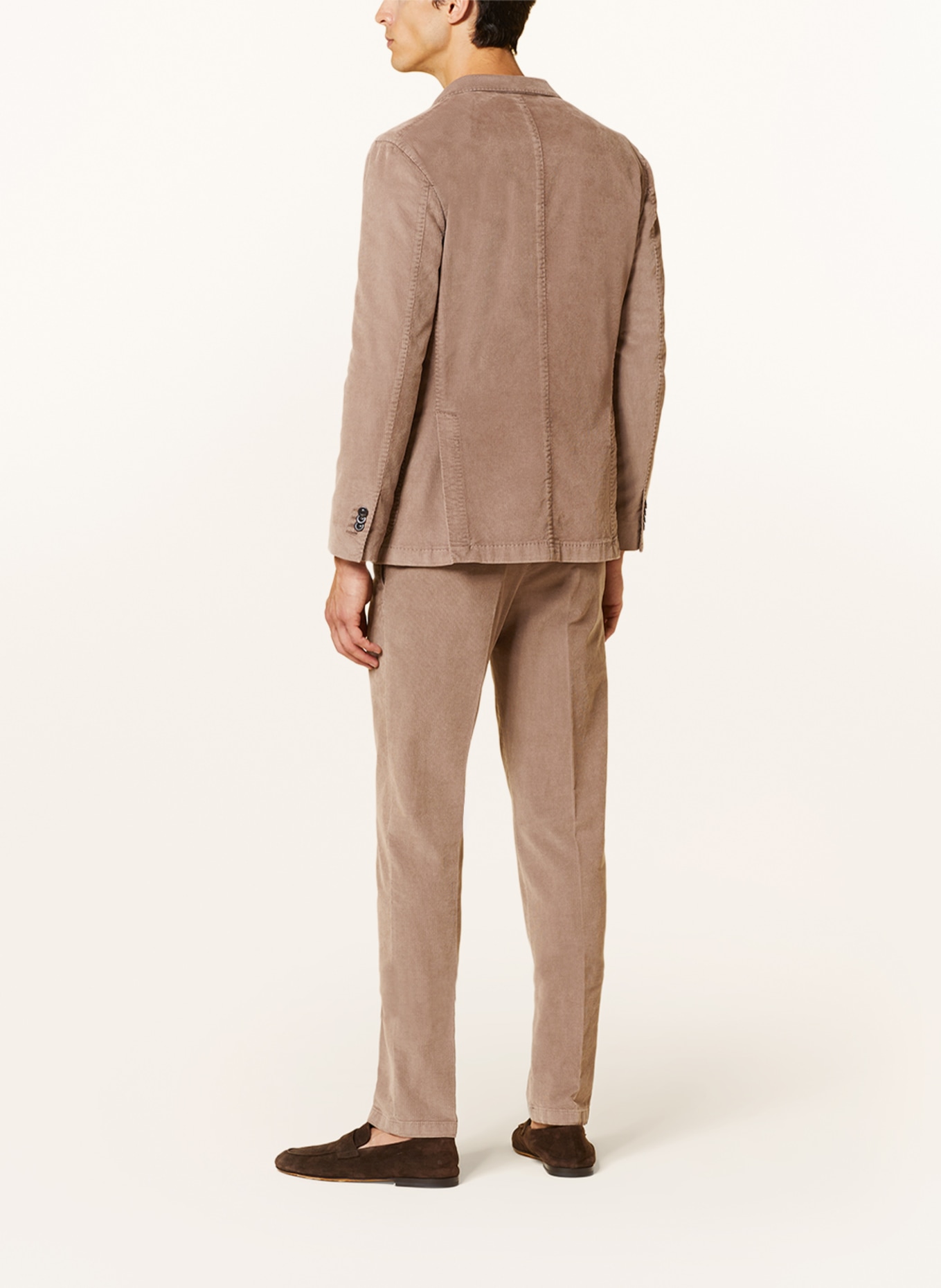 BOGLIOLI Suit jacket slim fit in corduroy, Color: 438 Light Brown (Image 3)
