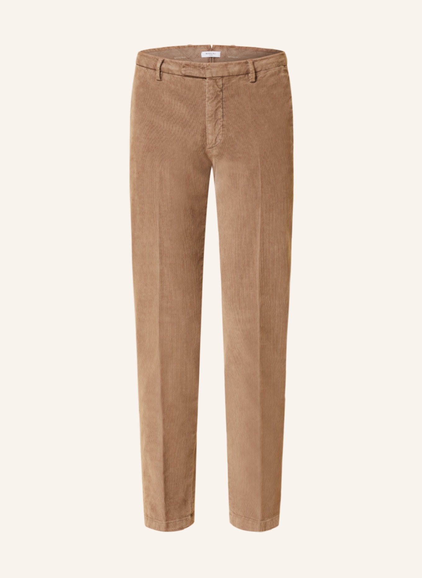 BOGLIOLI Anzughose Extra Slim Fit aus Cord, Farbe: 438 Light Brown(Bild null)
