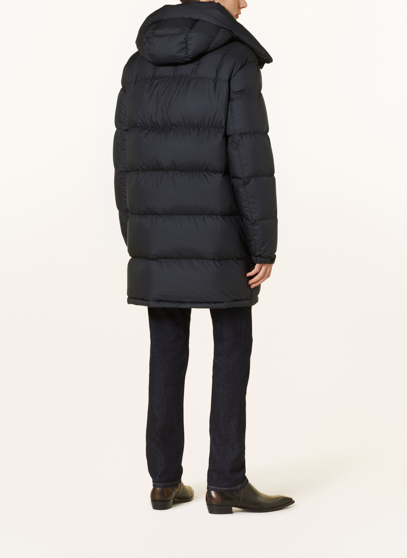 POLO RALPH LAUREN Down coat FORESTER with removable hood, Color: BLACK (Image 3)