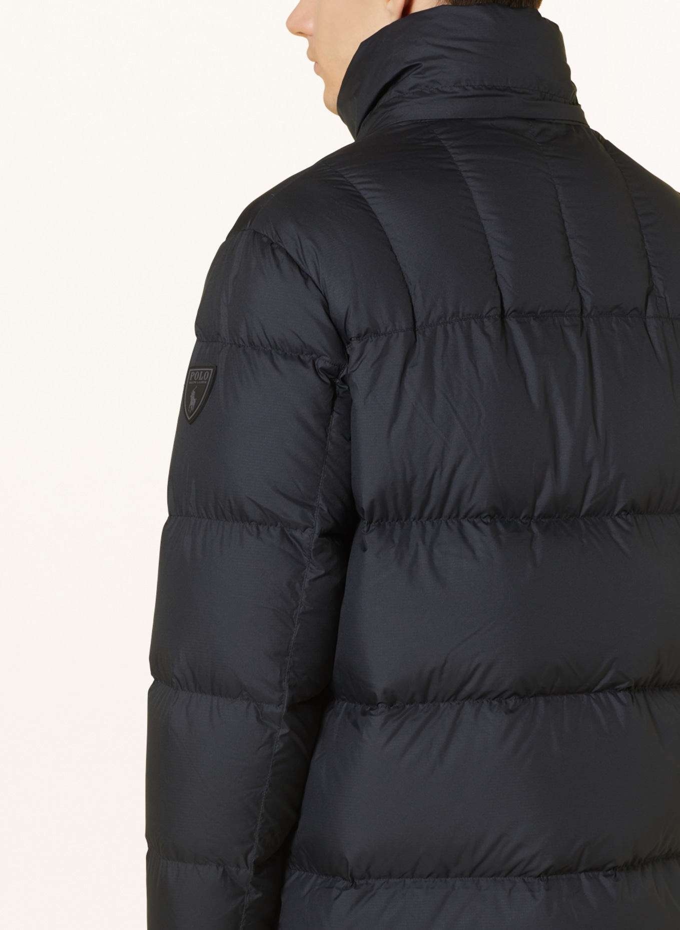 POLO RALPH LAUREN Down coat FORESTER with removable hood, Color: BLACK (Image 6)