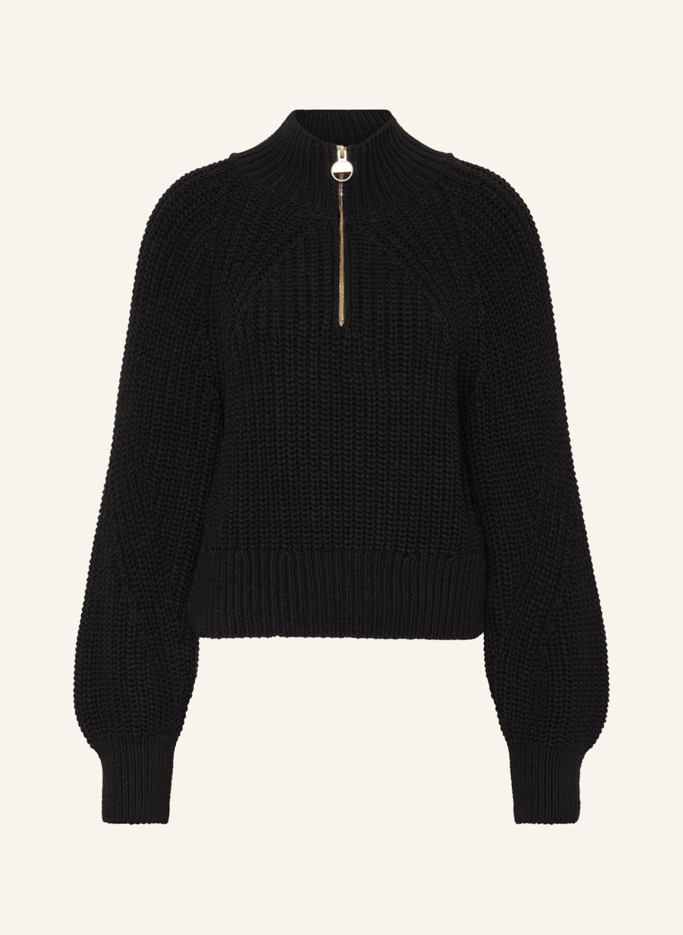 BARBOUR INTERNATIONAL Sweater SOLAR, Color: BLACK (Image 1)