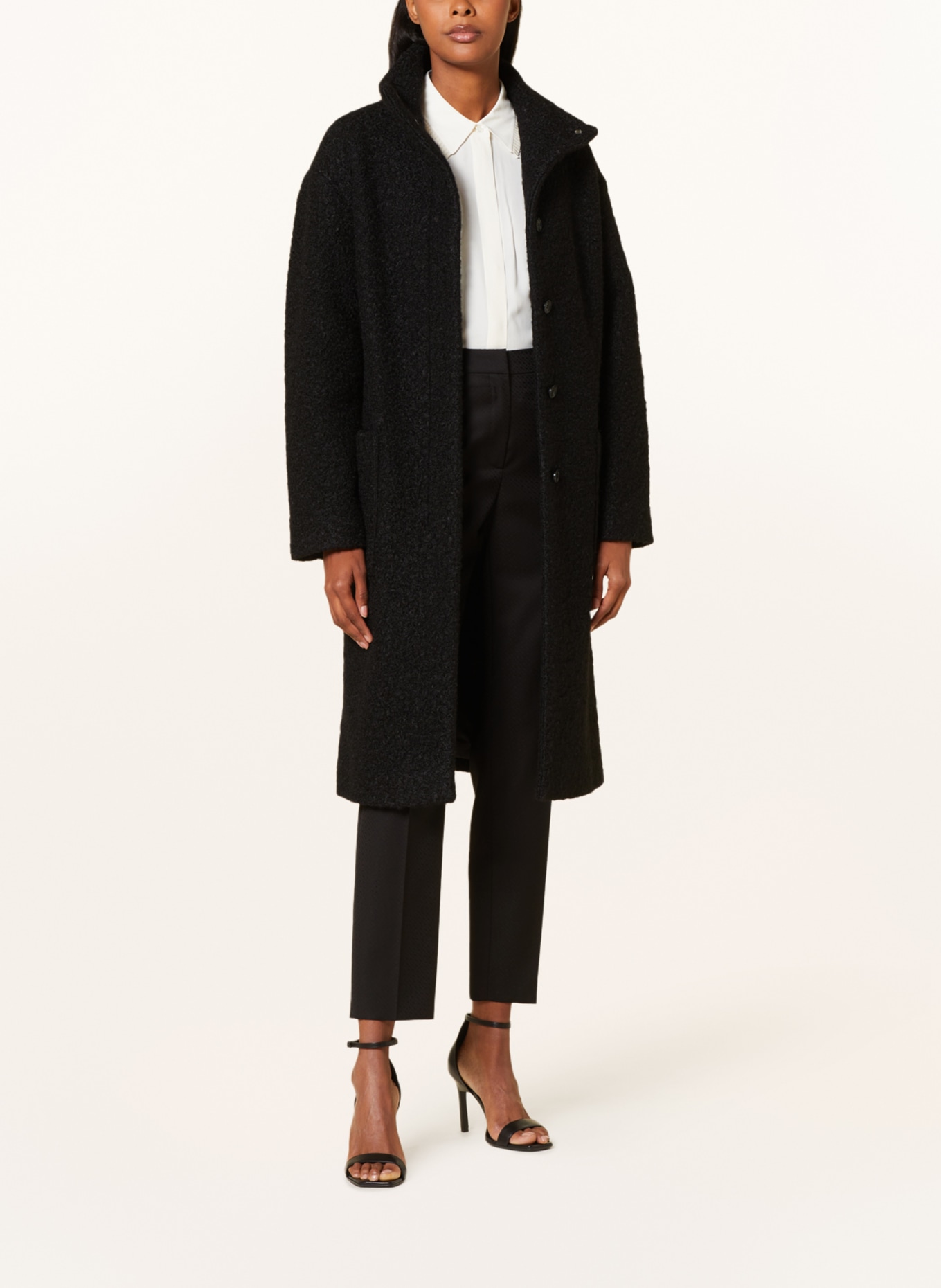 BOSS Teddy coat CAYLON, Color: BLACK (Image 2)